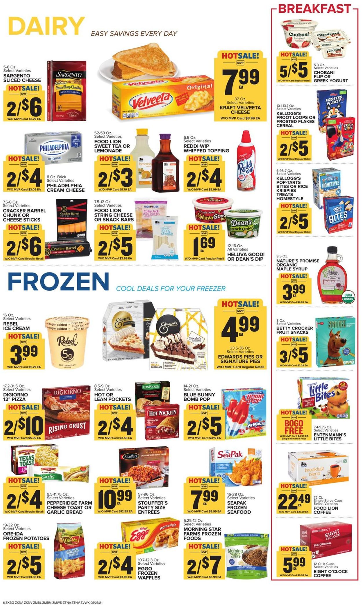 Catalogue Food Lion from 05/26/2021