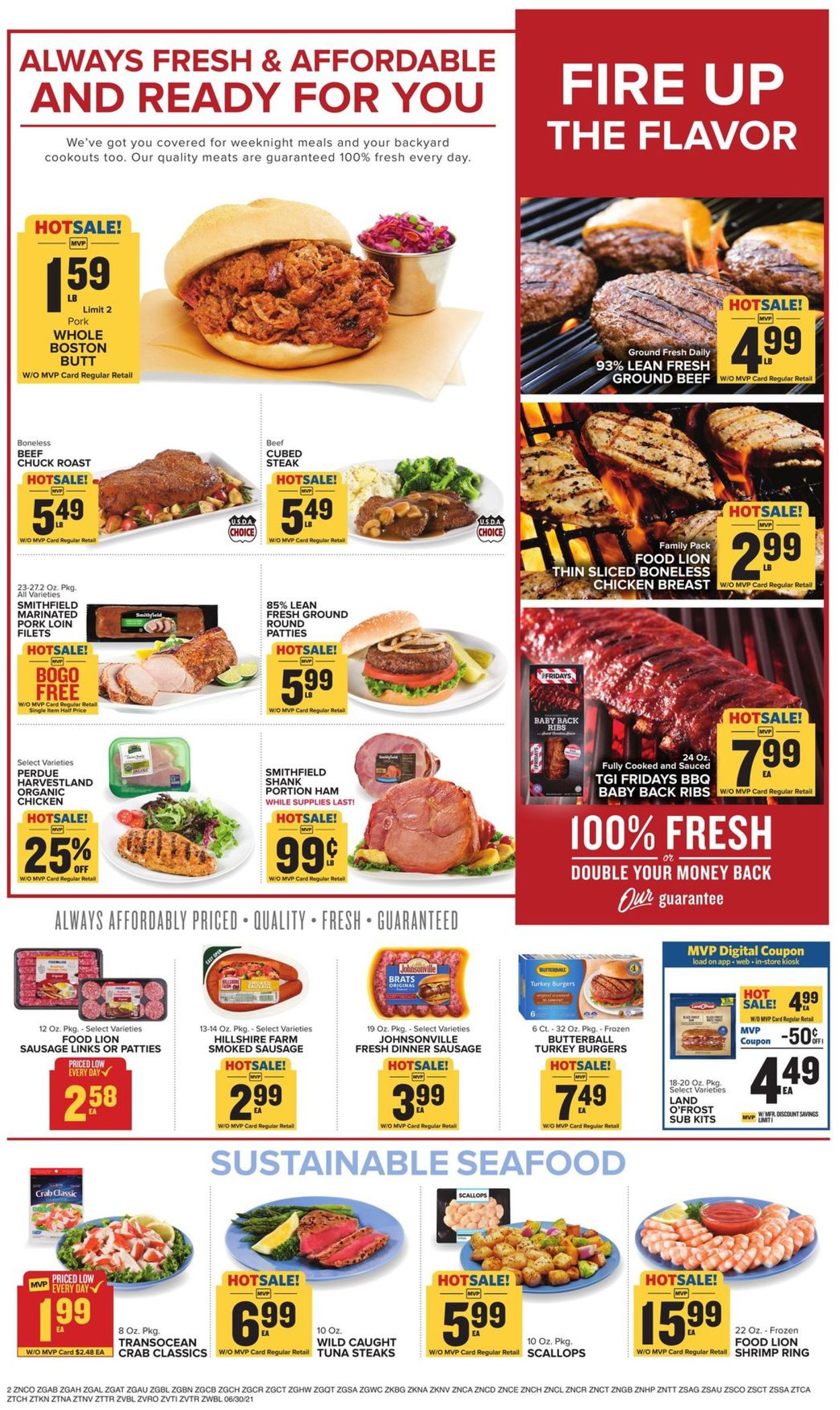 Catalogue Food Lion from 06/30/2021
