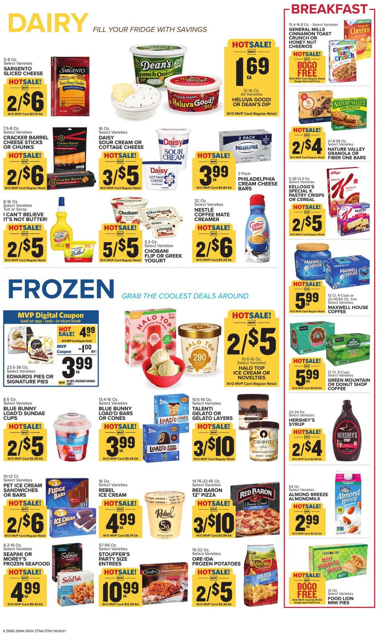 Catalogue Food Lion from 06/30/2021