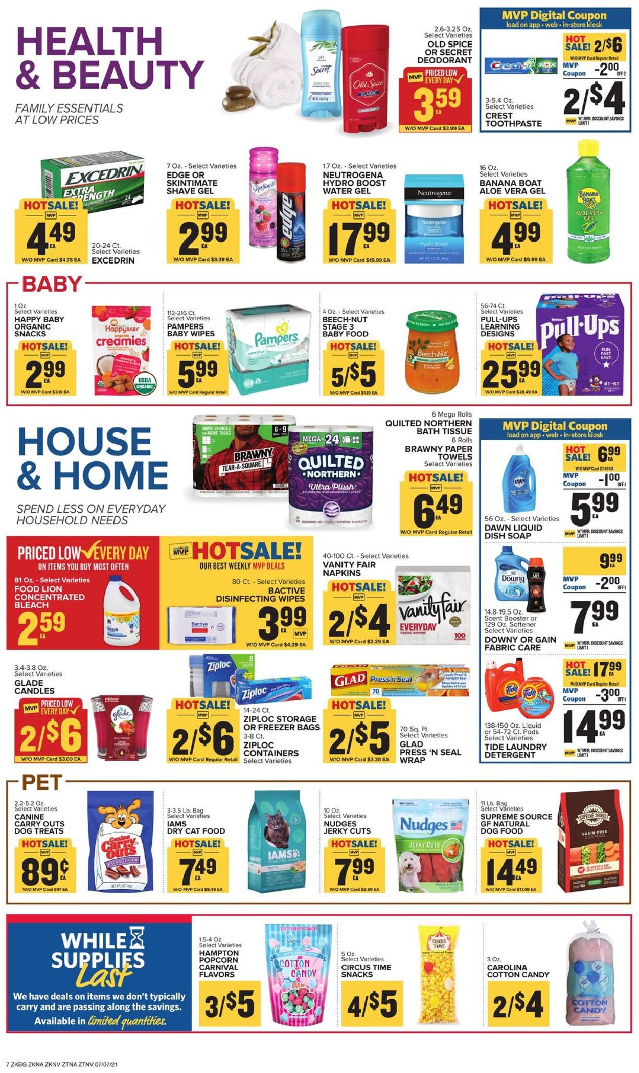 Catalogue Food Lion from 07/07/2021