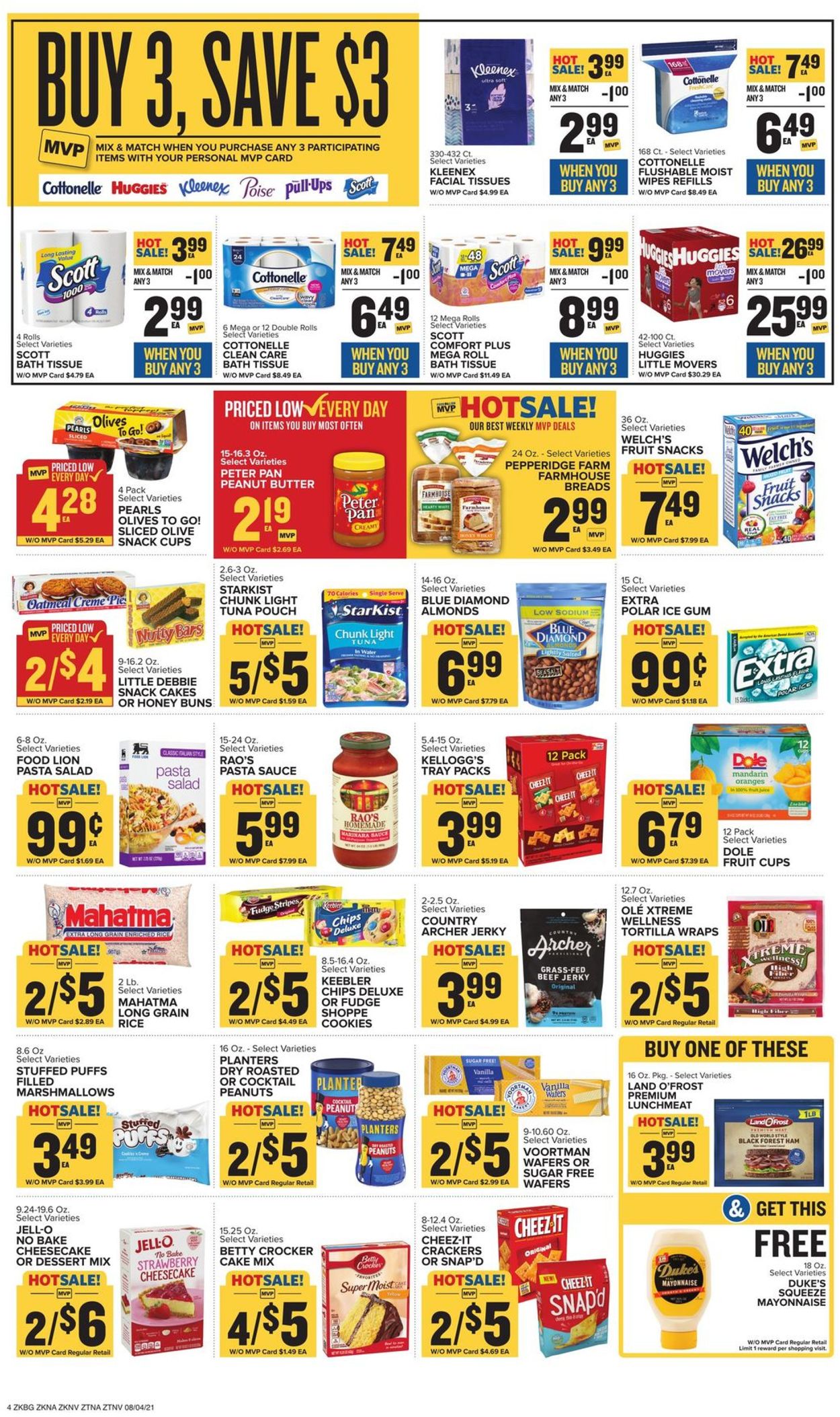 Catalogue Food Lion from 08/04/2021