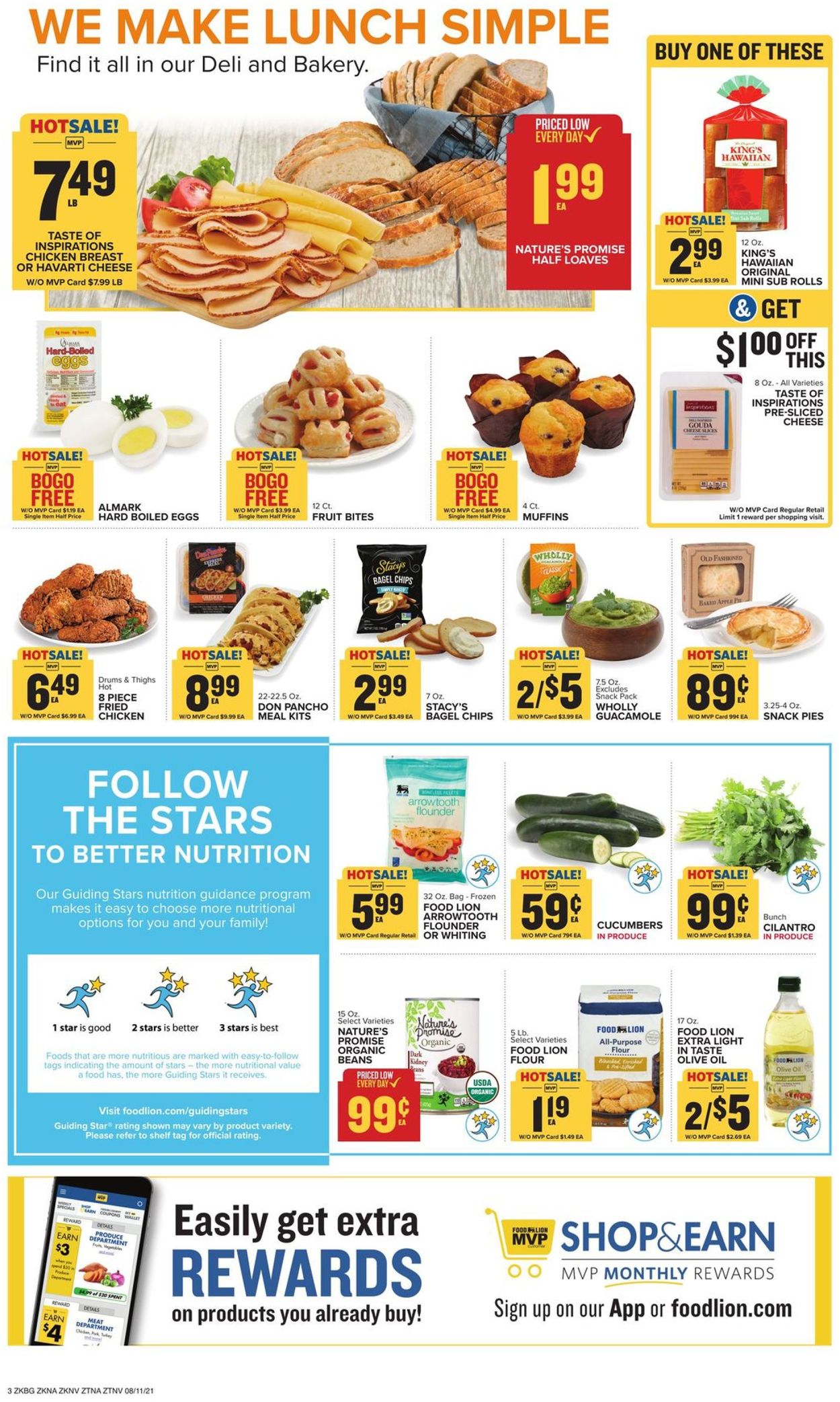 Catalogue Food Lion from 08/11/2021