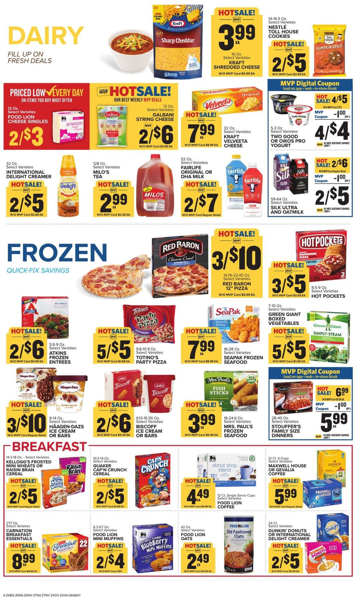 Catalogue Food Lion from 09/08/2021