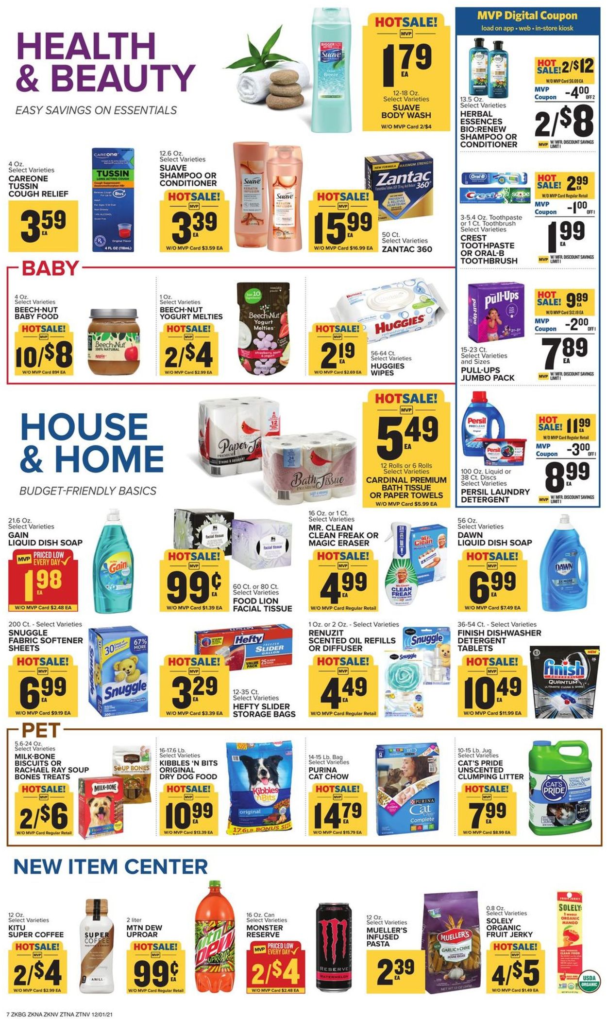 Catalogue Food Lion HOLIDAYS 2021 from 12/01/2021