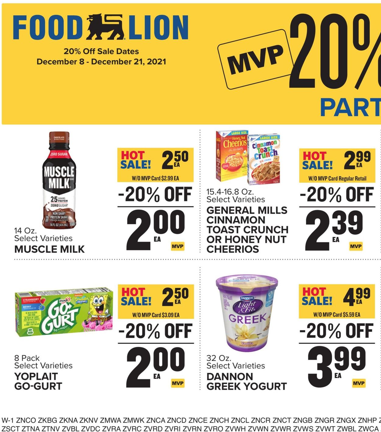 Catalogue Food Lion - HOLIDAY 2021 from 12/08/2021