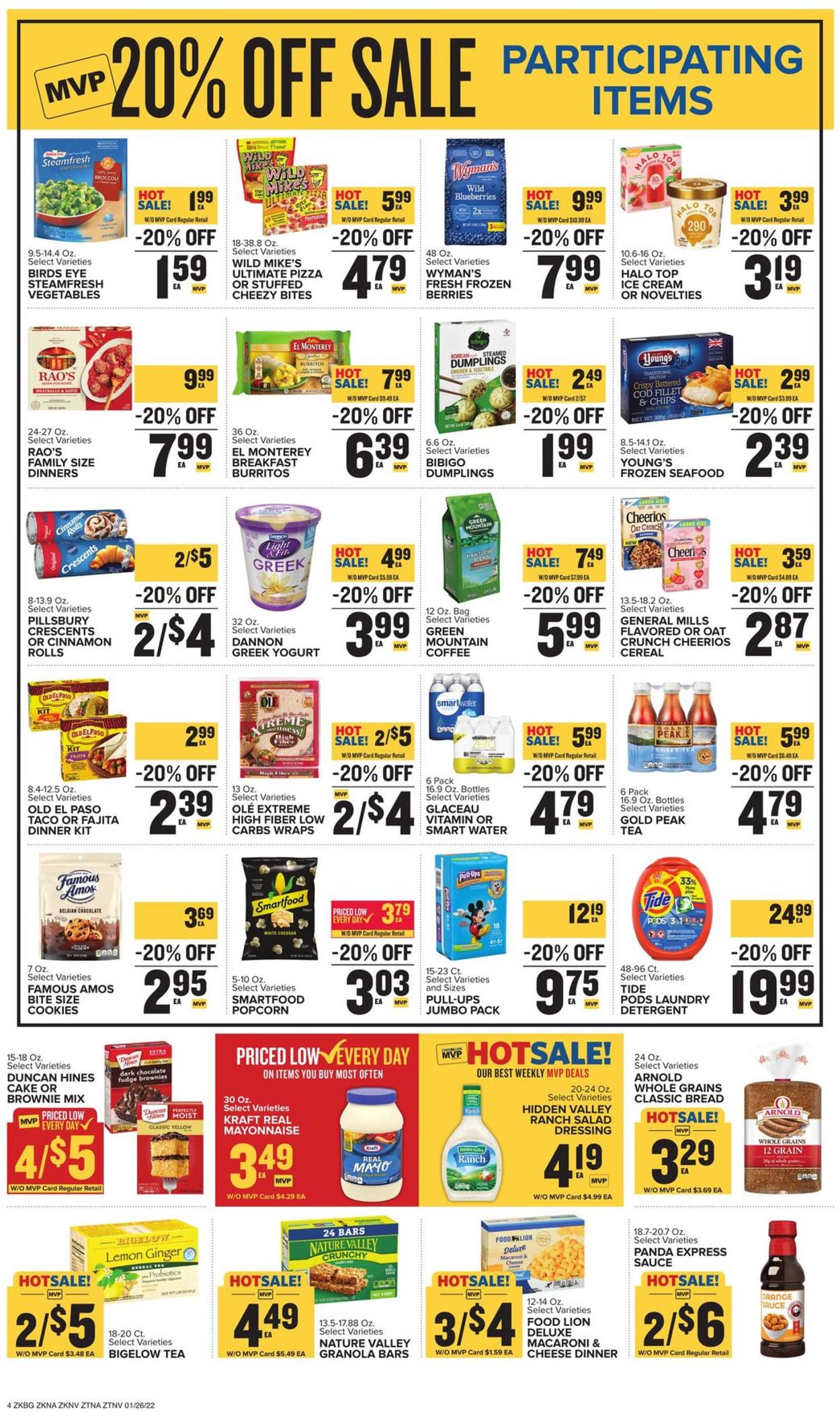 Catalogue Food Lion from 01/26/2022
