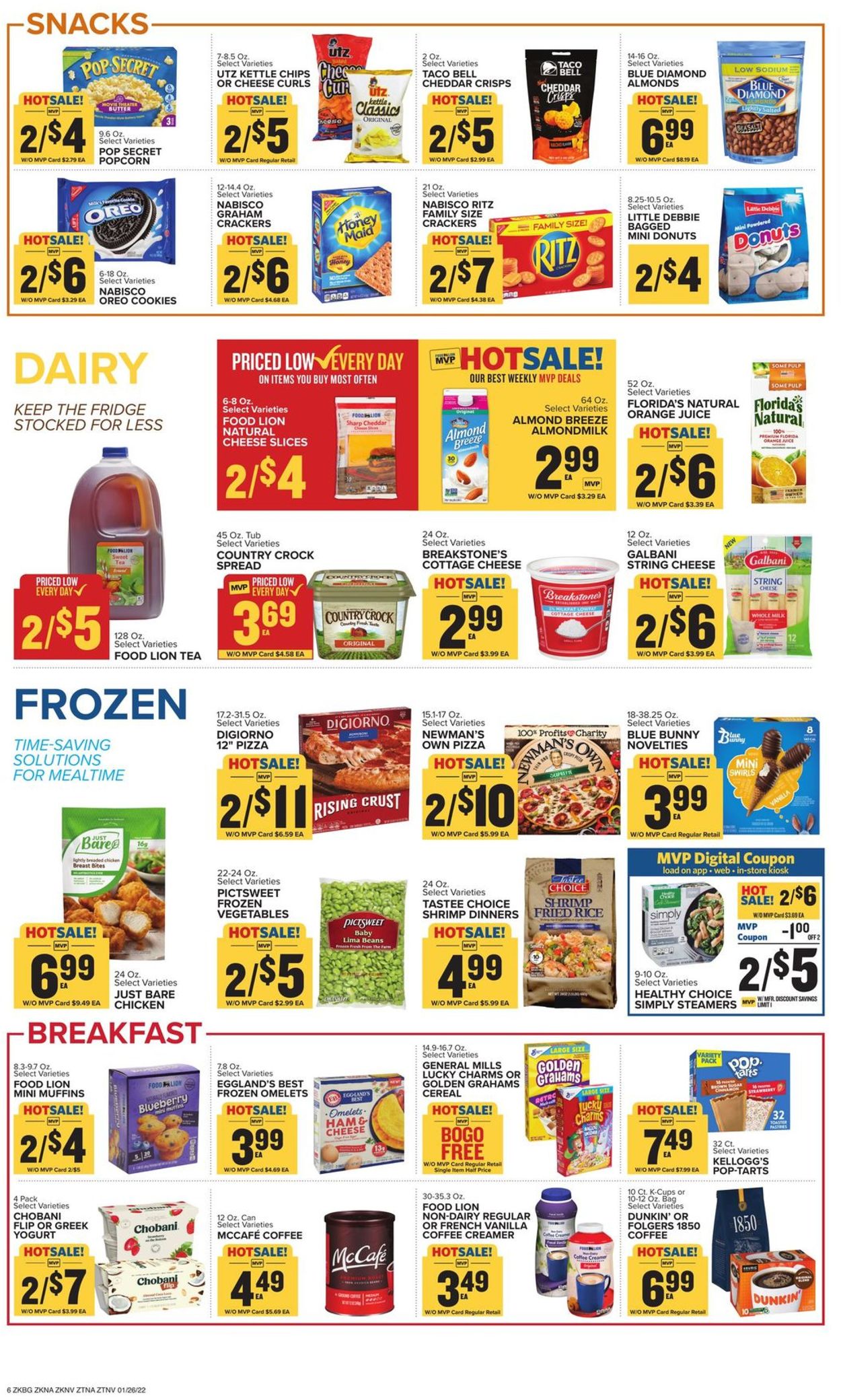 Catalogue Food Lion from 01/26/2022