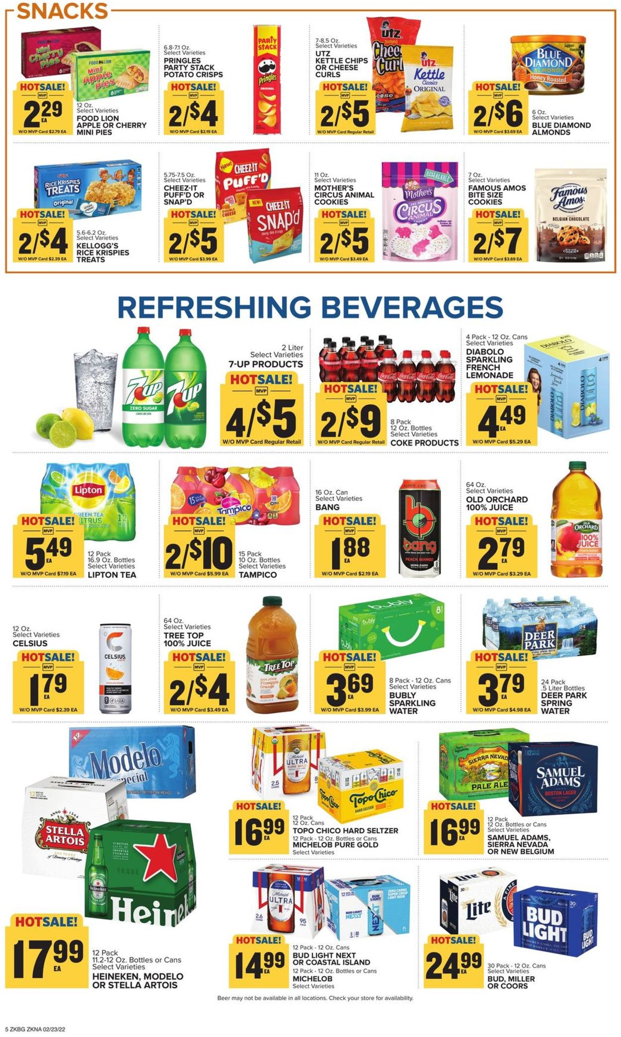 Catalogue Food Lion from 02/23/2022