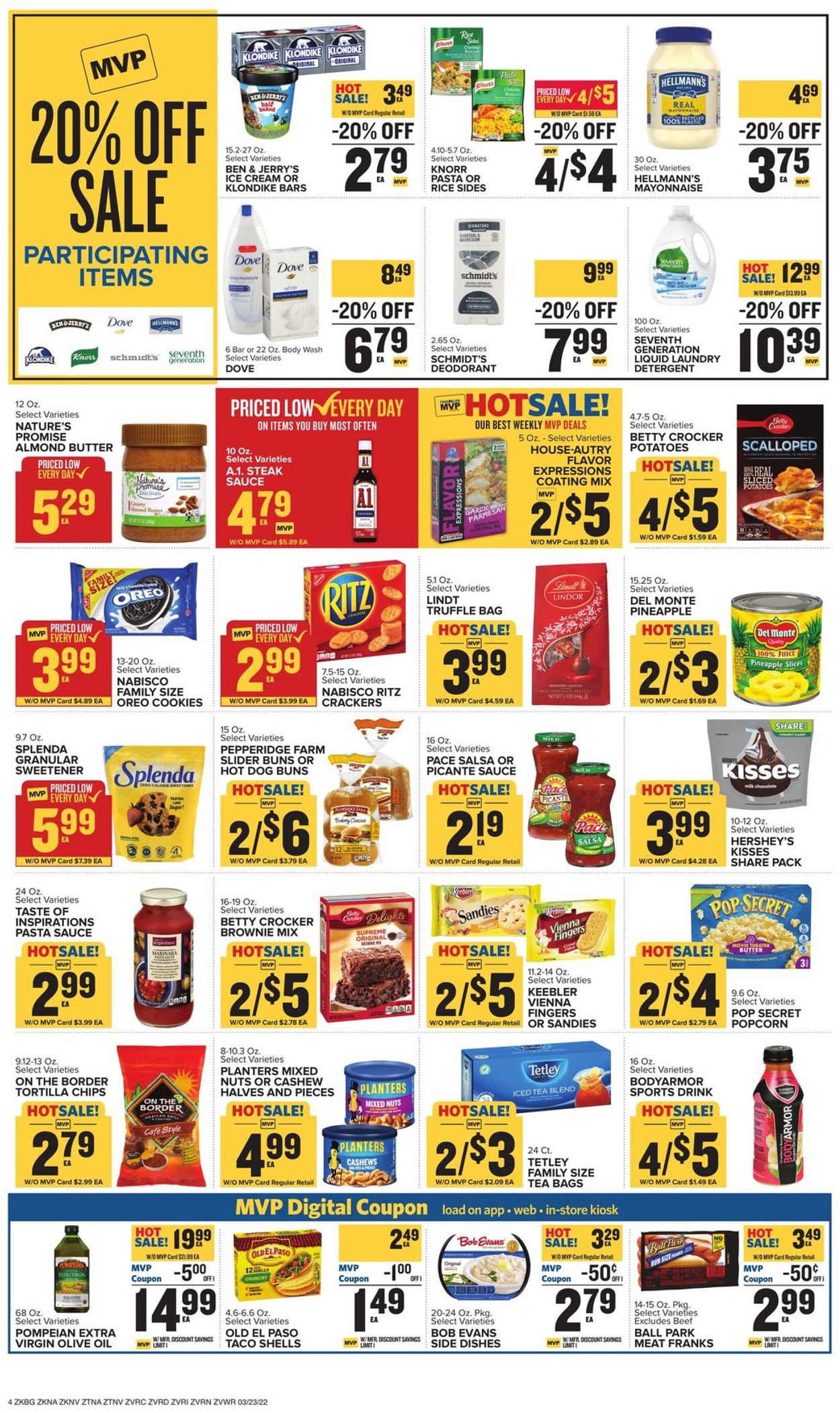 Catalogue Food Lion from 03/23/2022