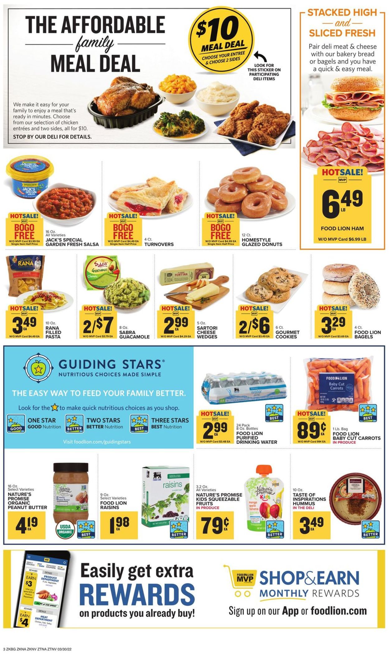 Catalogue Food Lion from 03/30/2022