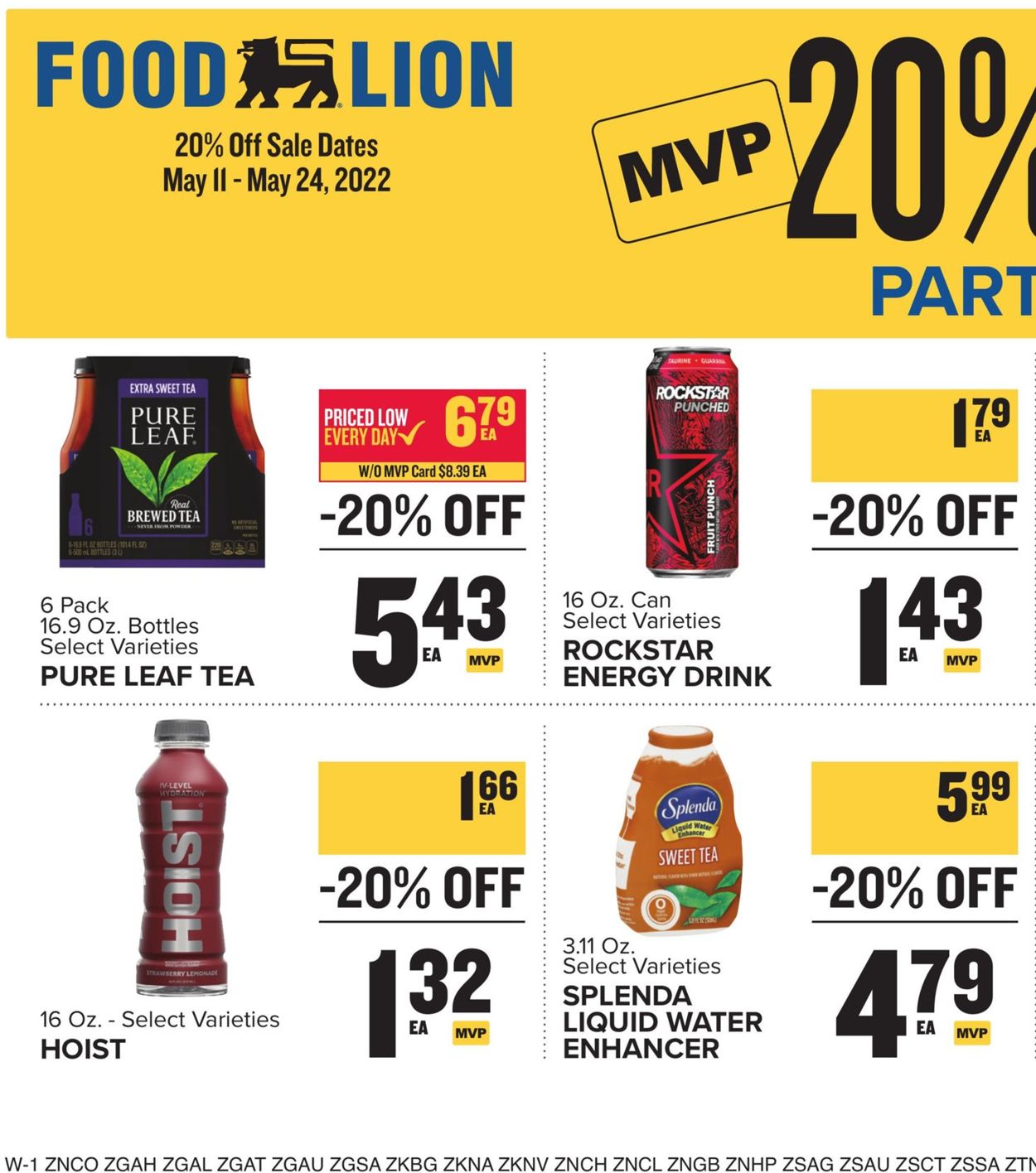 Catalogue Food Lion from 05/11/2022