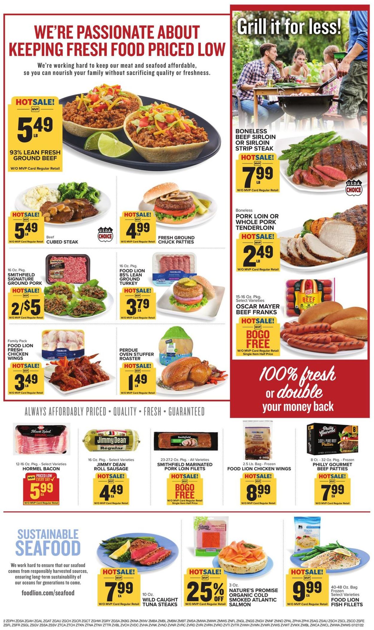 Catalogue Food Lion from 07/27/2022