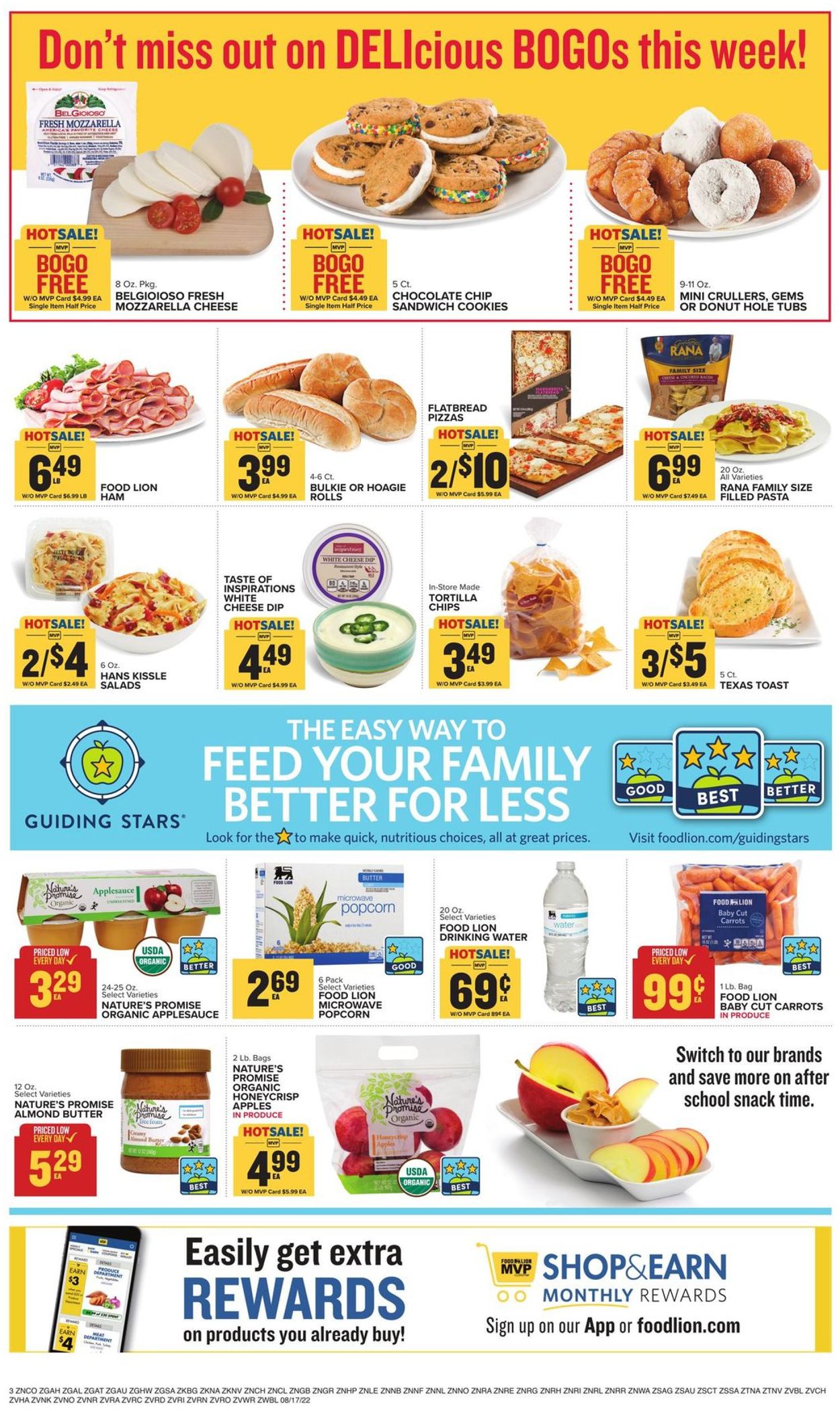 Catalogue Food Lion from 08/17/2022