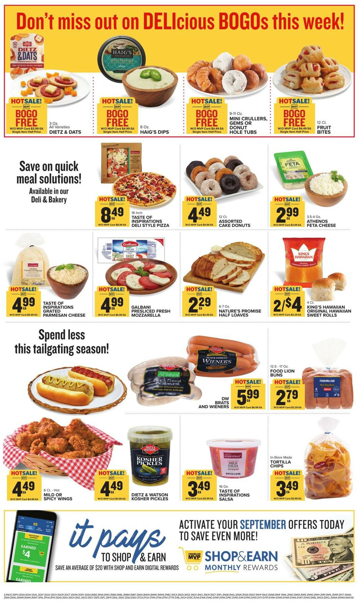 Catalogue Food Lion from 09/07/2022