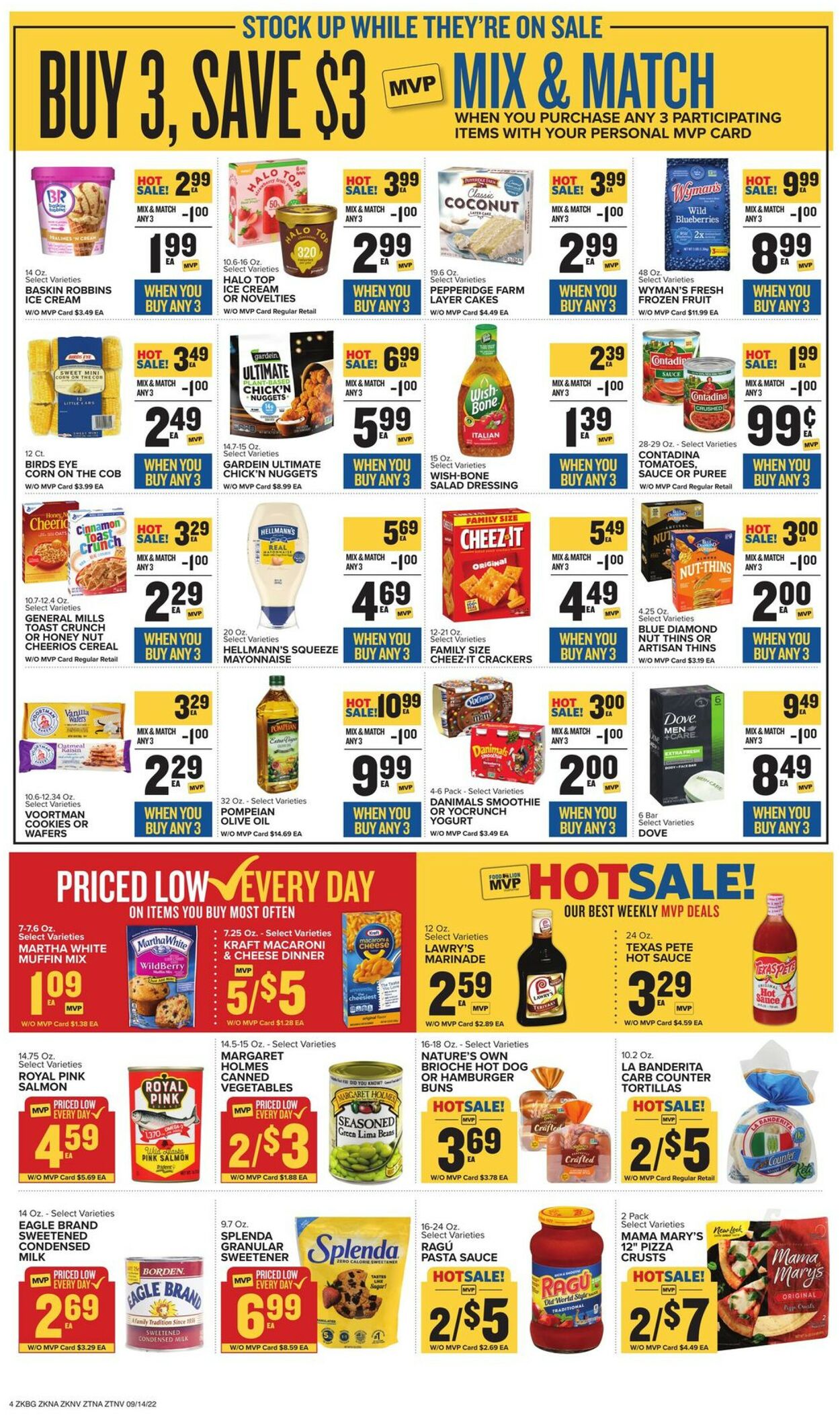 Catalogue Food Lion from 09/14/2022