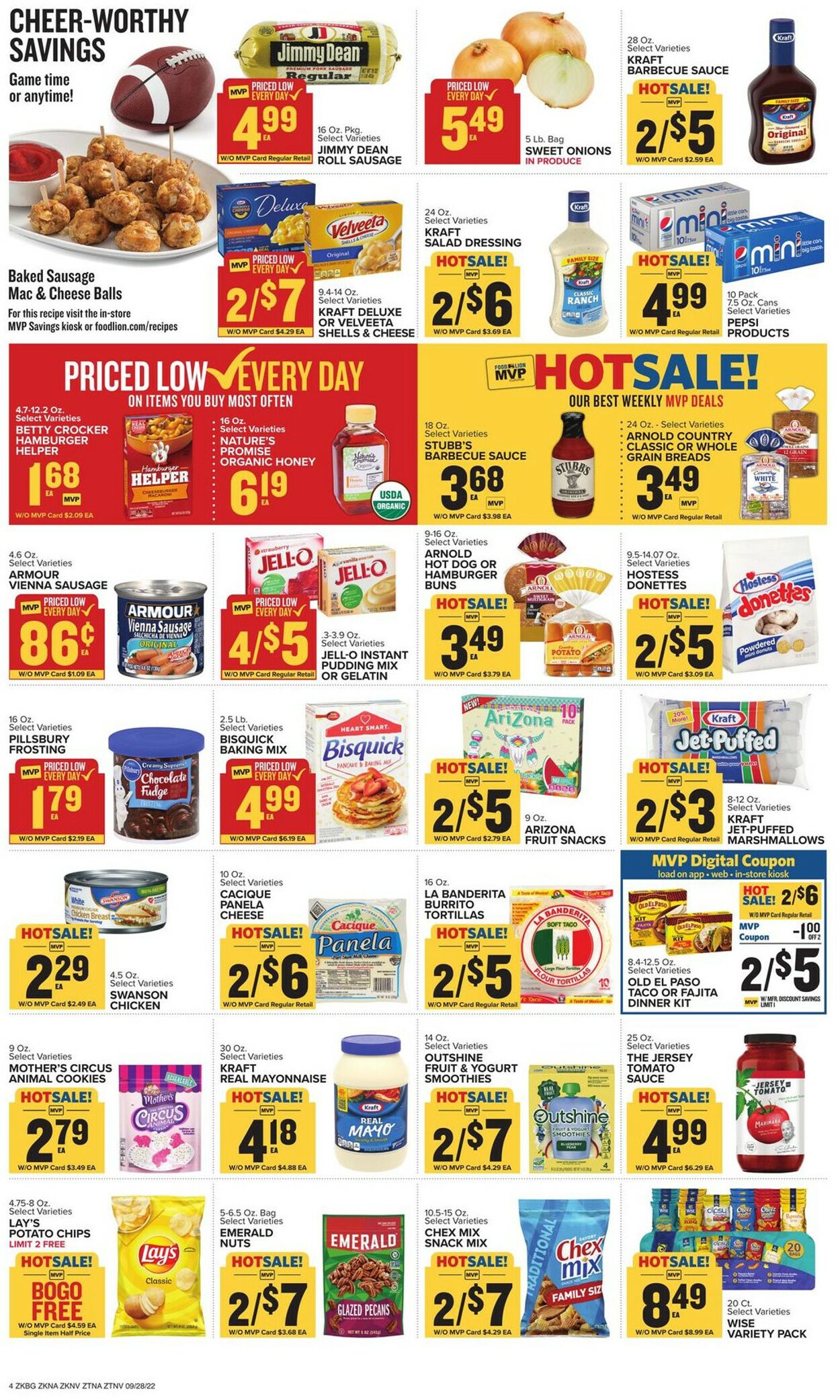 Catalogue Food Lion from 09/28/2022