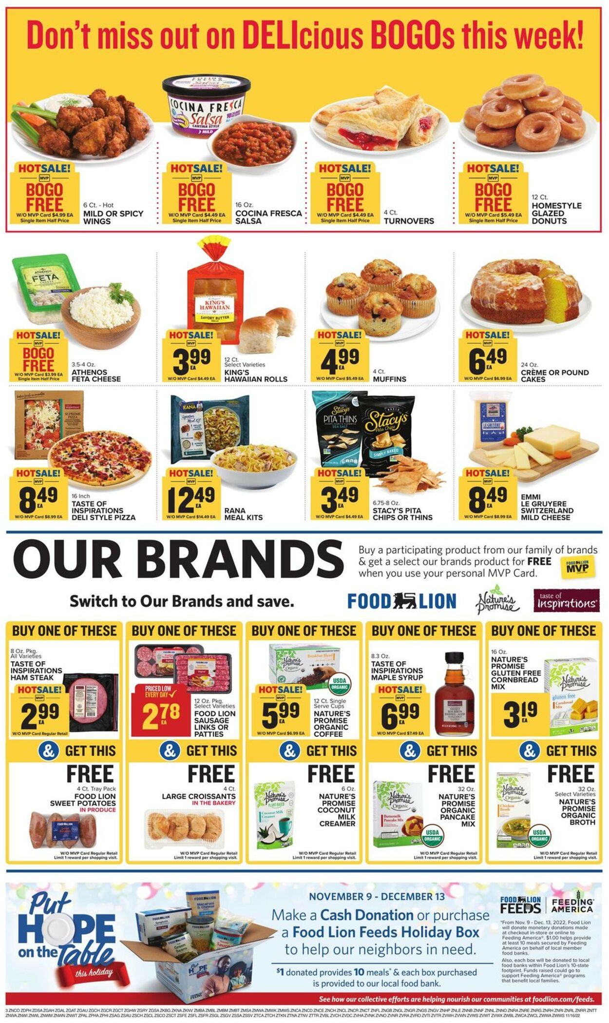 Catalogue Food Lion from 11/16/2022