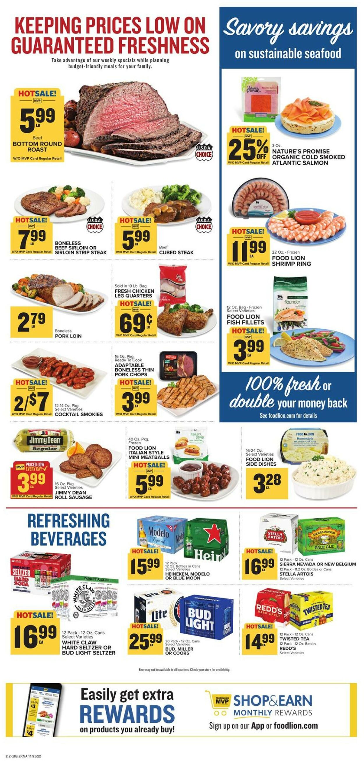 Catalogue Food Lion from 11/25/2022
