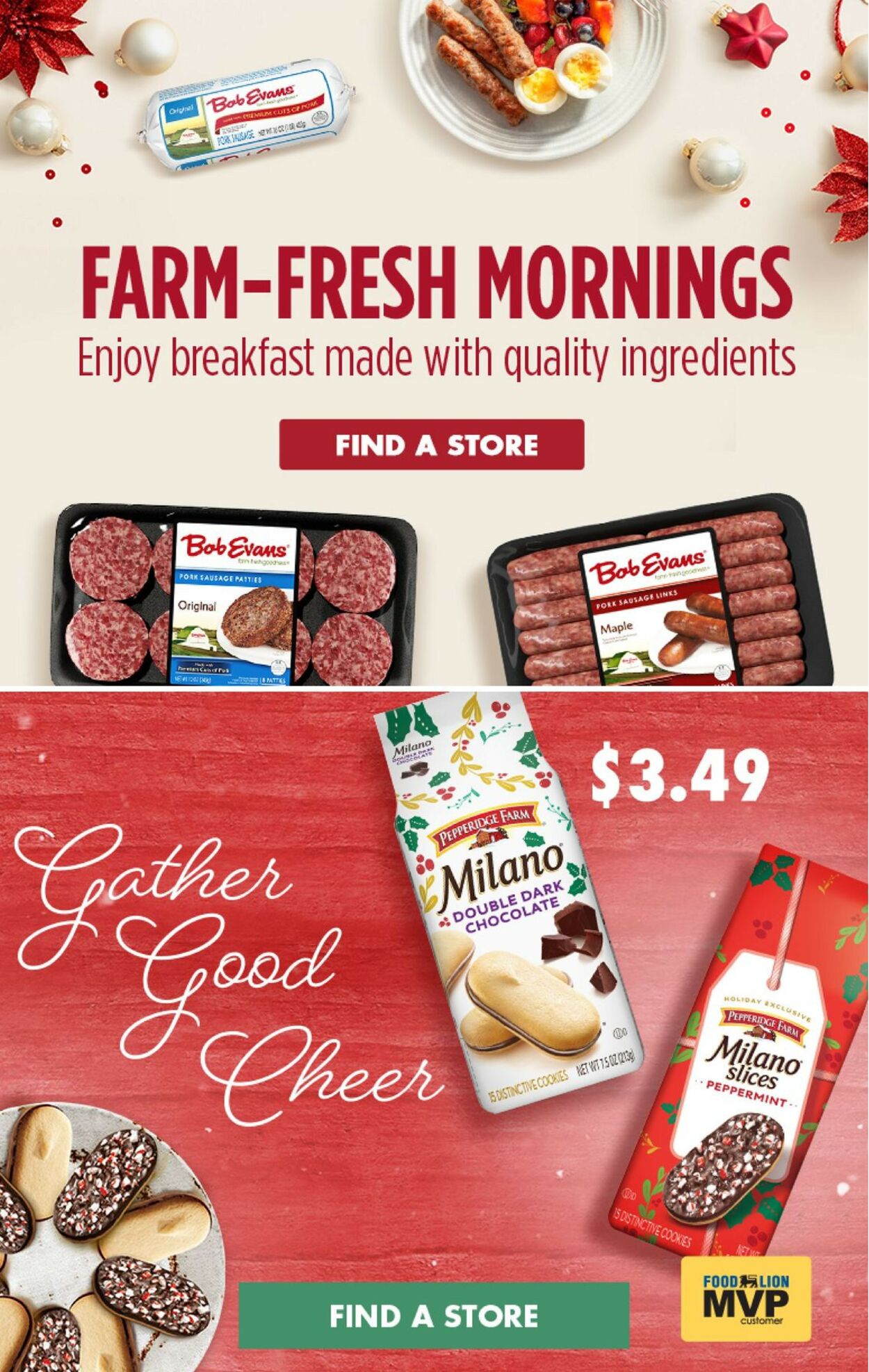 Catalogue Food Lion from 12/21/2022