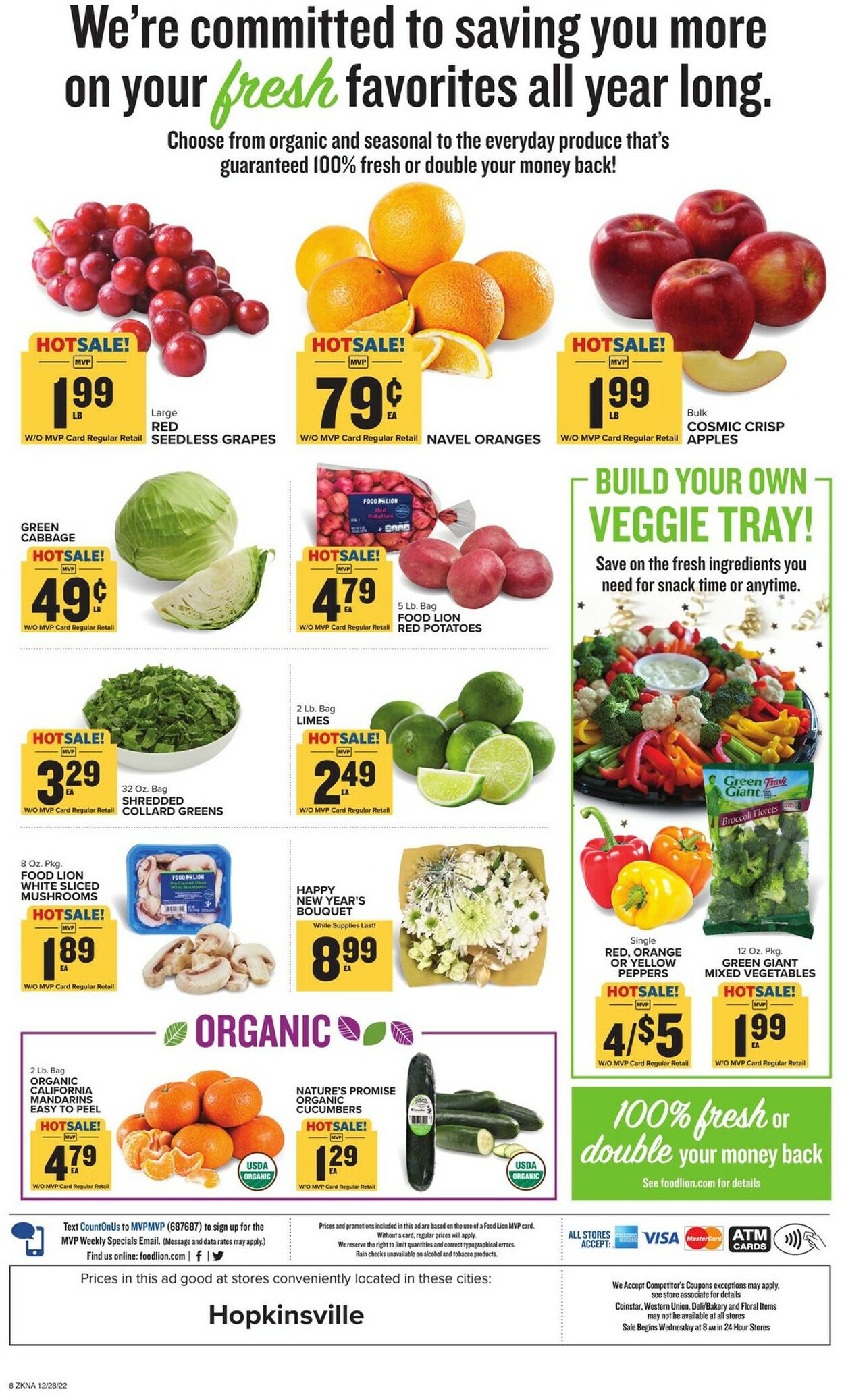 Catalogue Food Lion from 12/28/2022