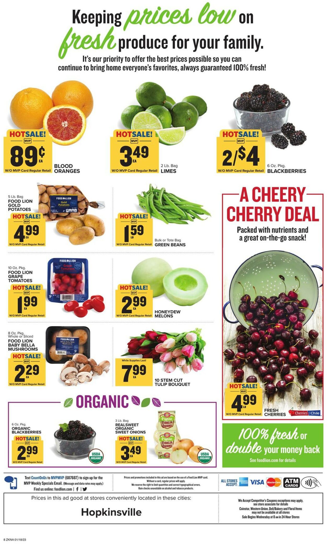 Catalogue Food Lion from 01/18/2023