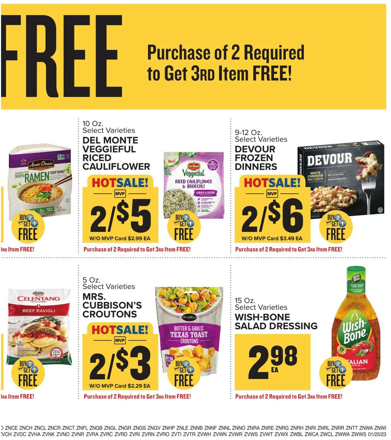 Catalogue Food Lion from 01/25/2023
