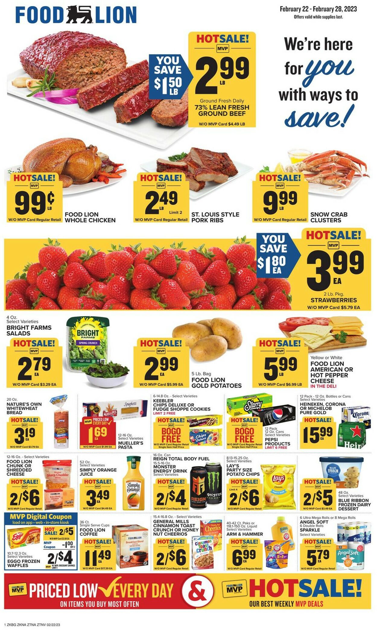 Catalogue Food Lion from 02/22/2023