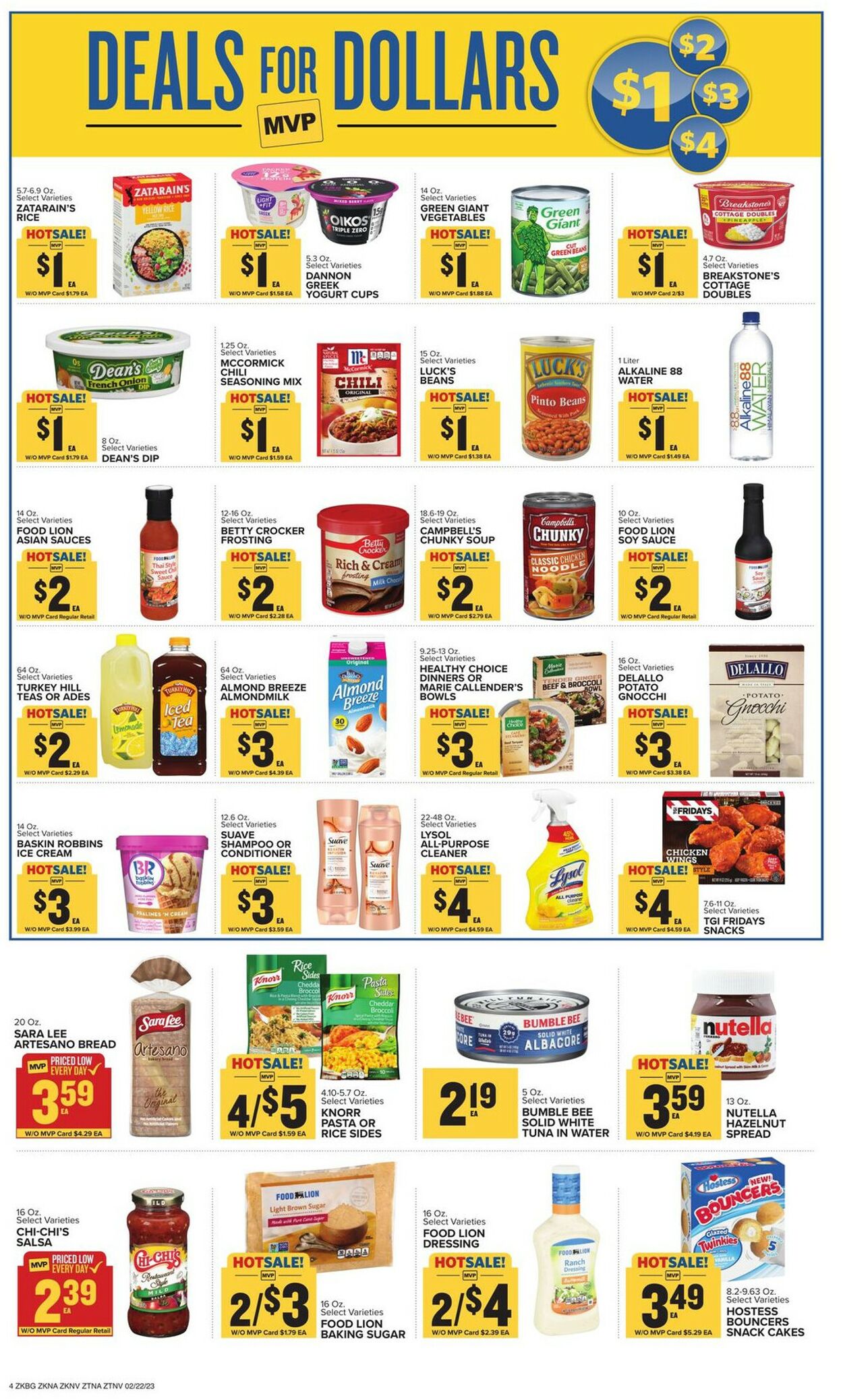 Catalogue Food Lion from 02/22/2023