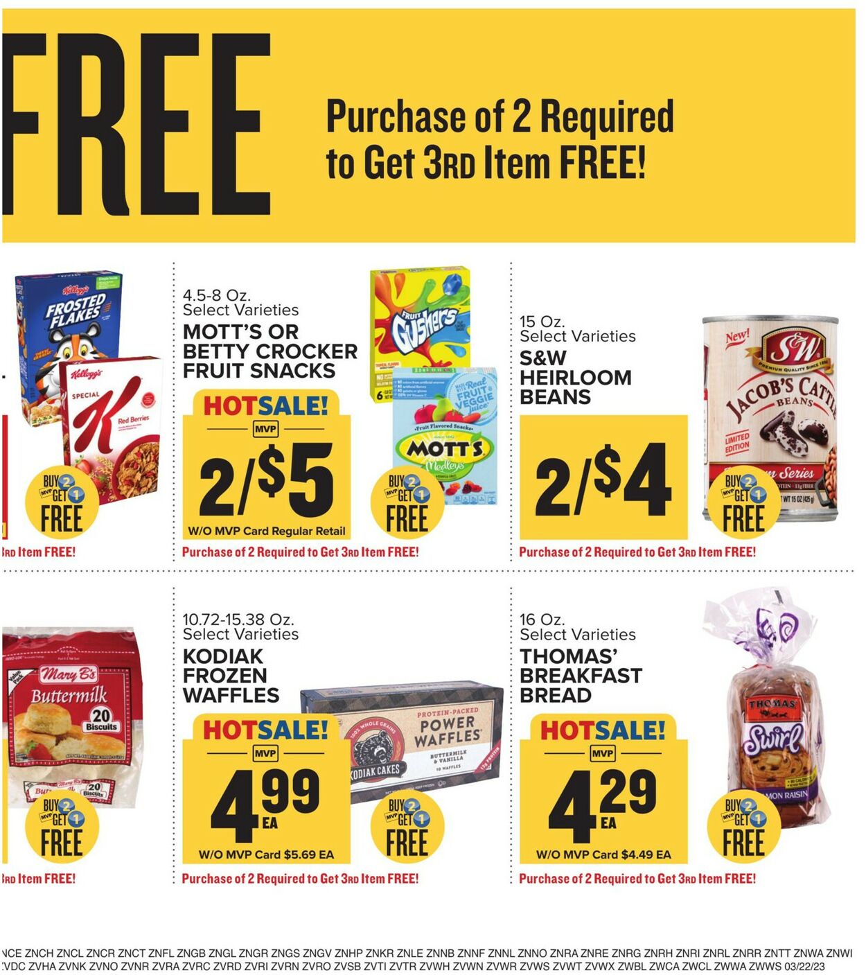 Catalogue Food Lion from 03/22/2023