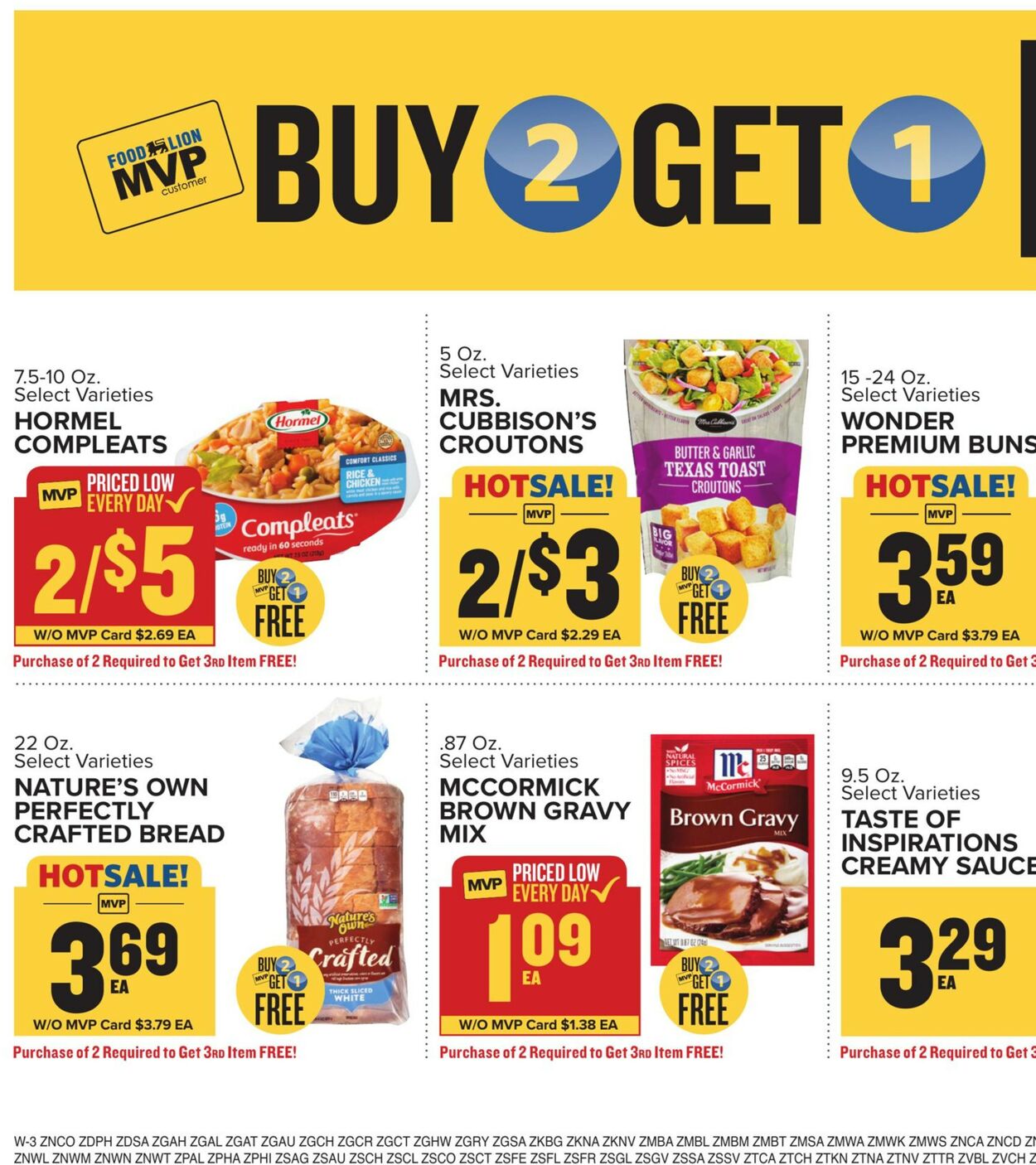 Catalogue Food Lion from 03/29/2023