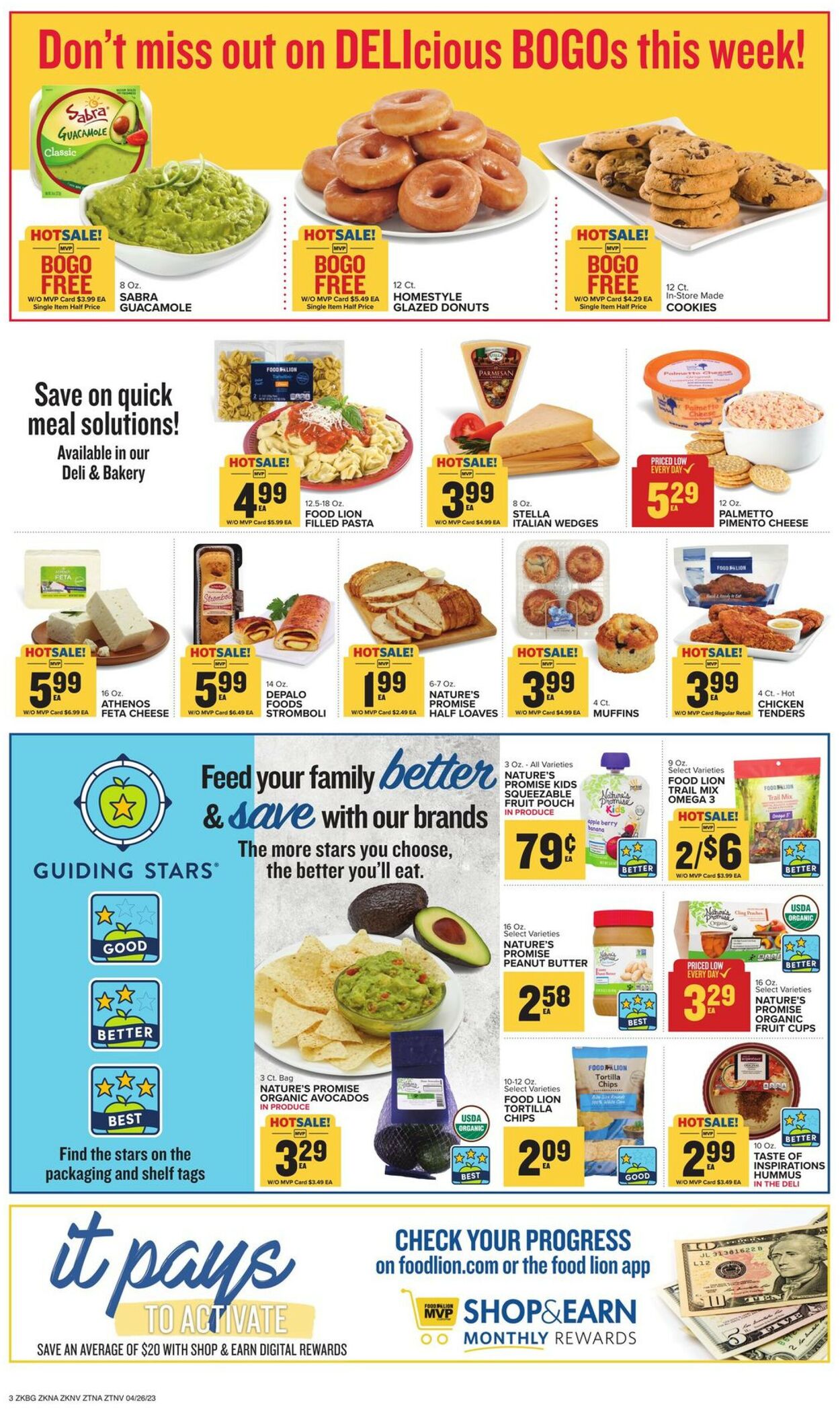 Catalogue Food Lion from 04/26/2023