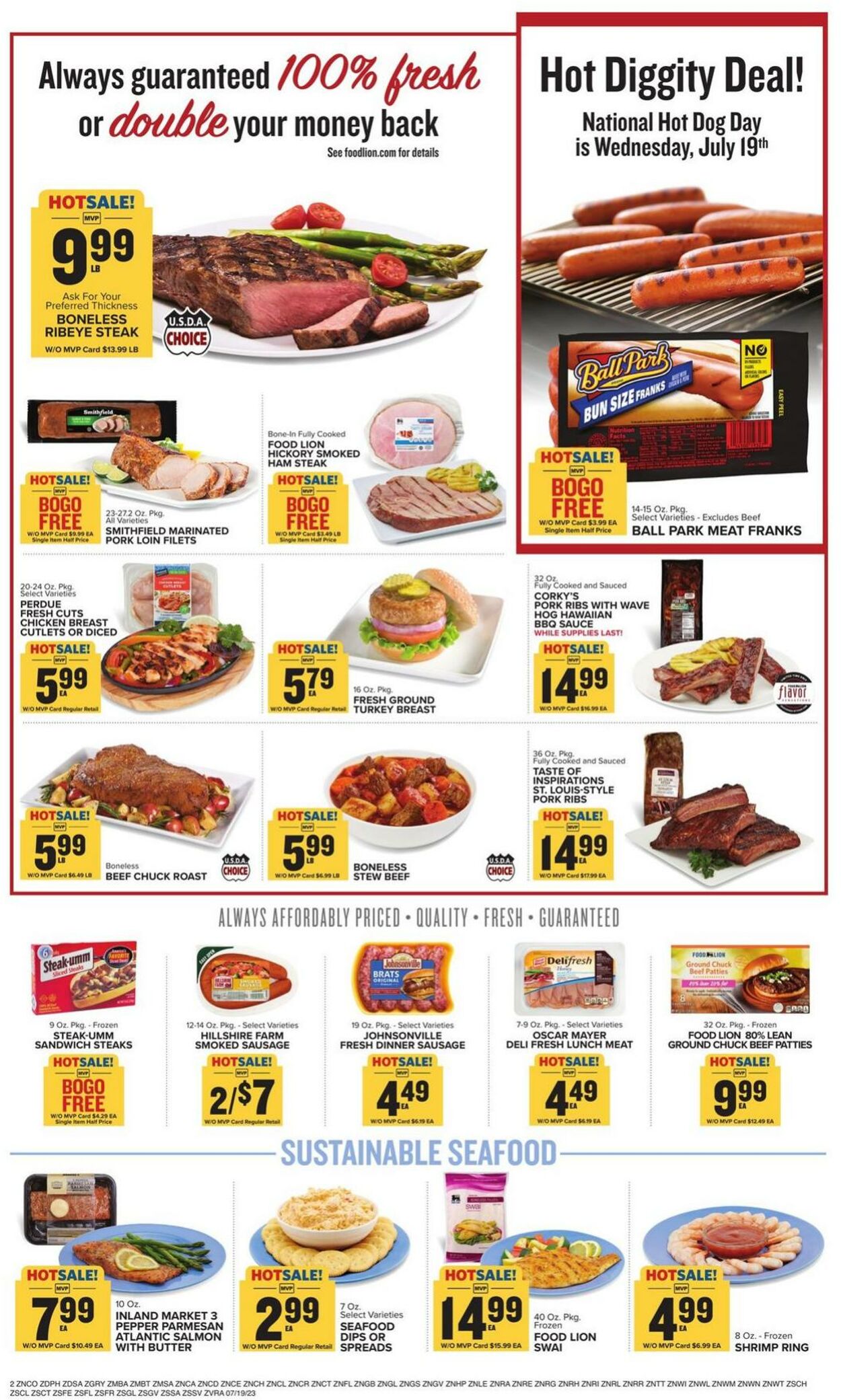 Catalogue Food Lion from 07/19/2023