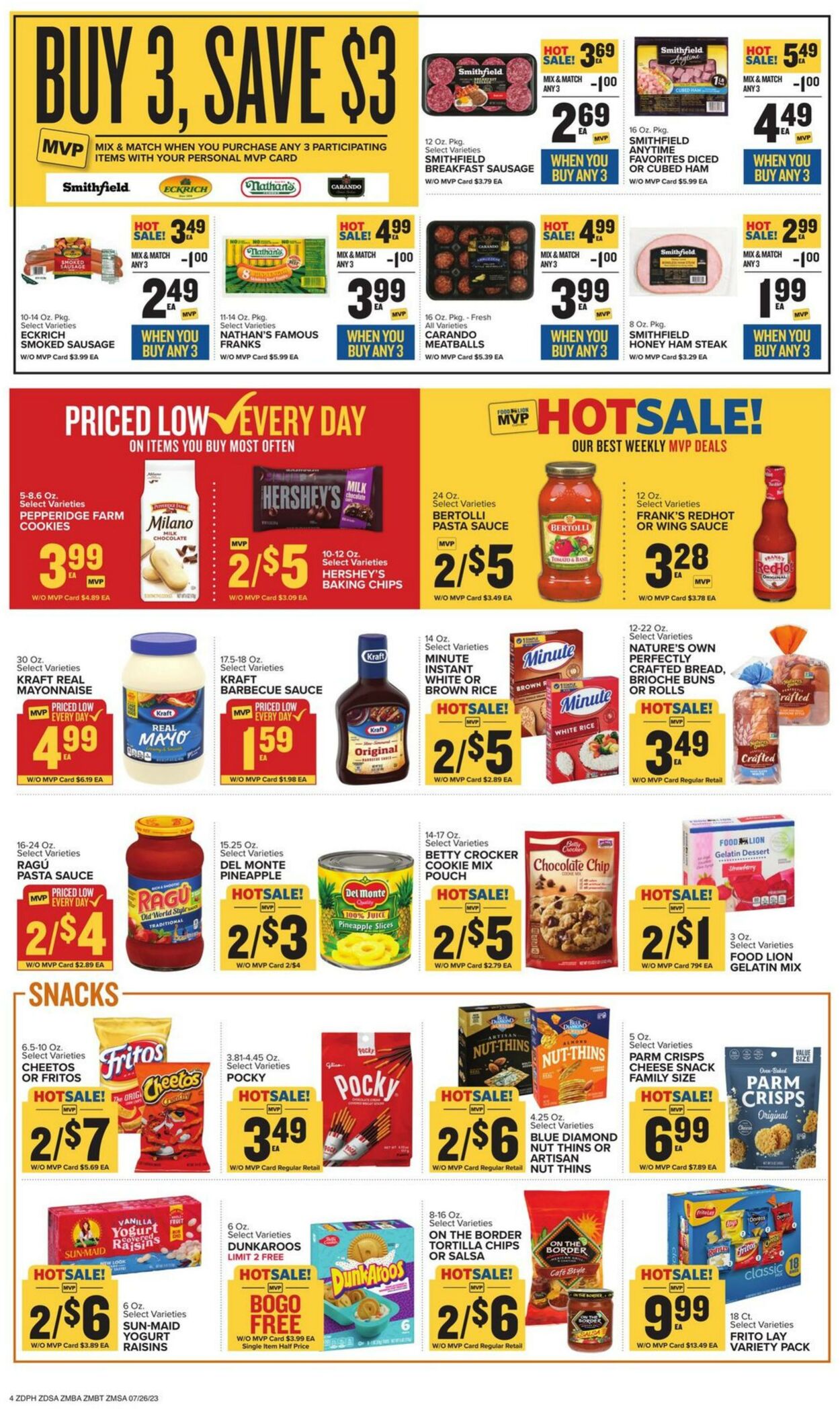 Catalogue Food Lion from 07/26/2023