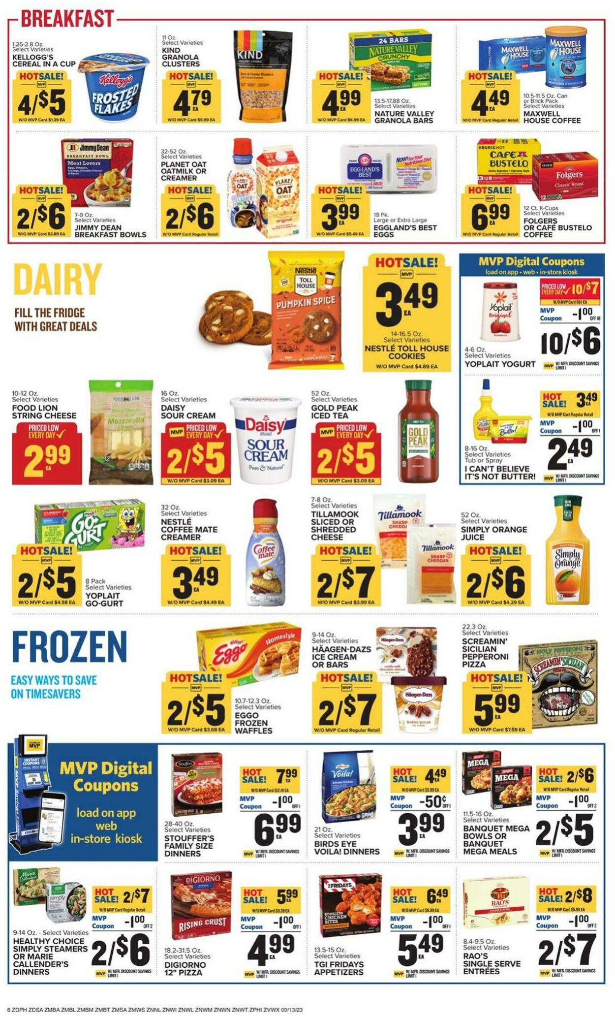 Catalogue Food Lion from 09/13/2023