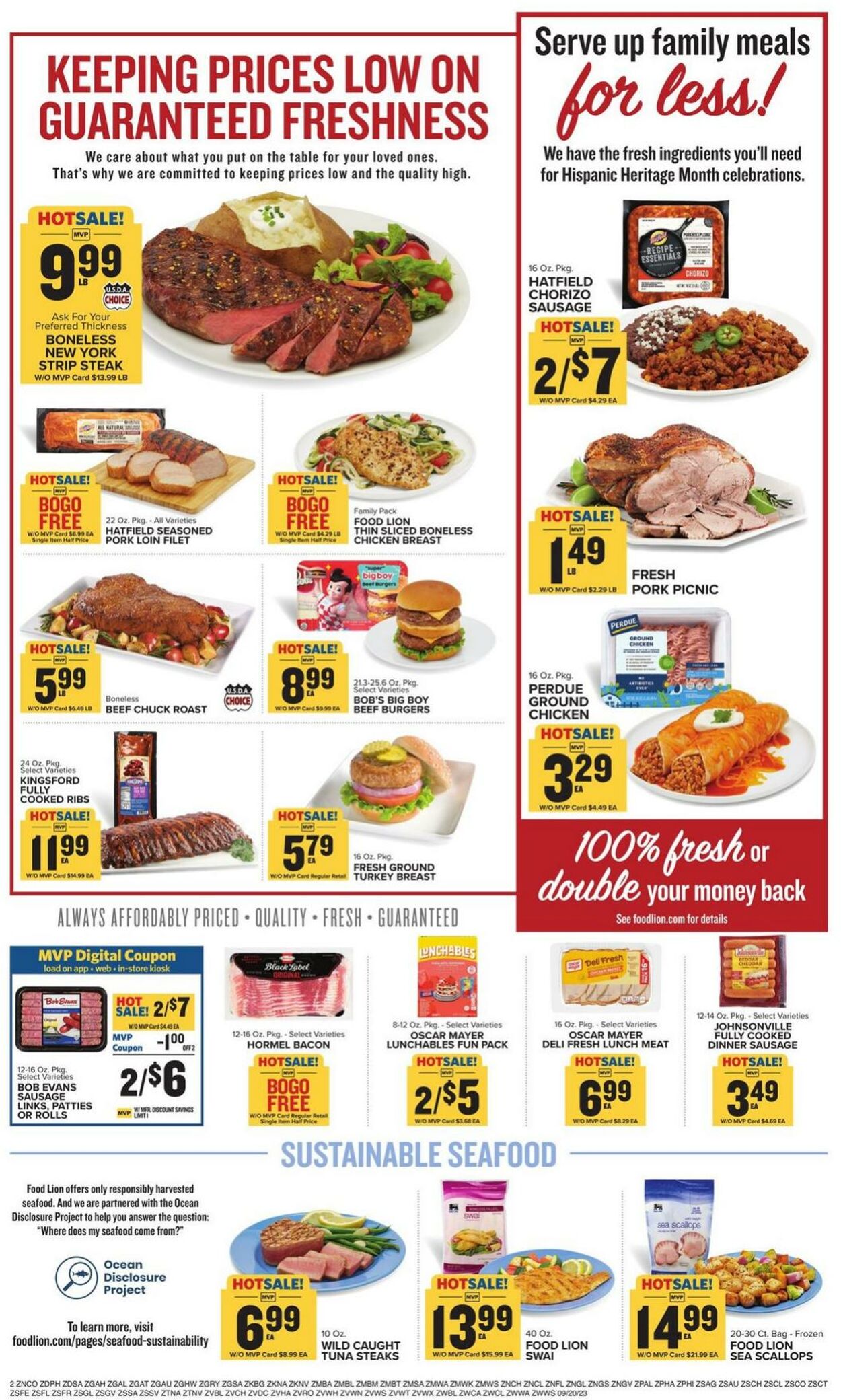 Catalogue Food Lion from 09/20/2023