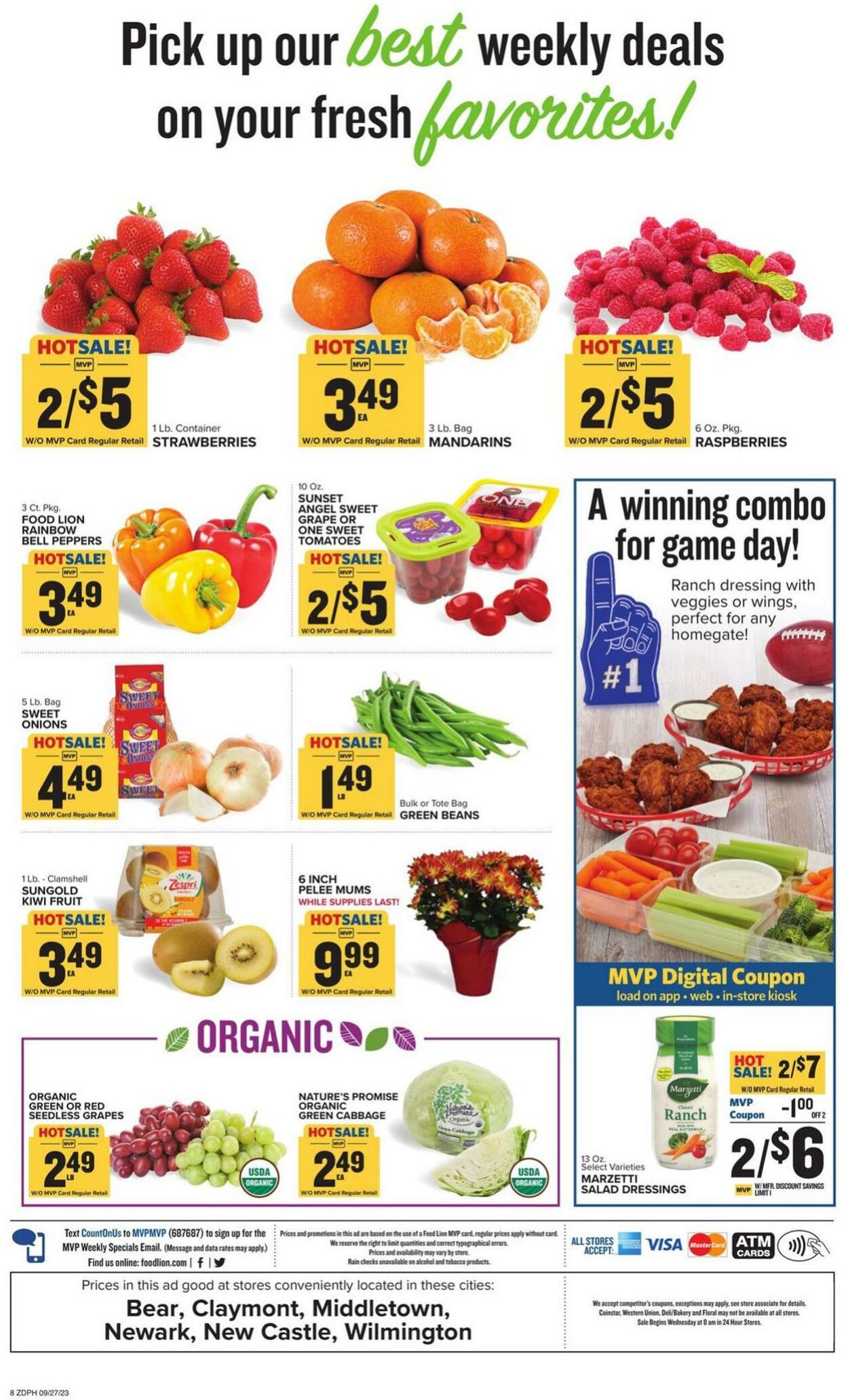 Catalogue Food Lion from 09/27/2023