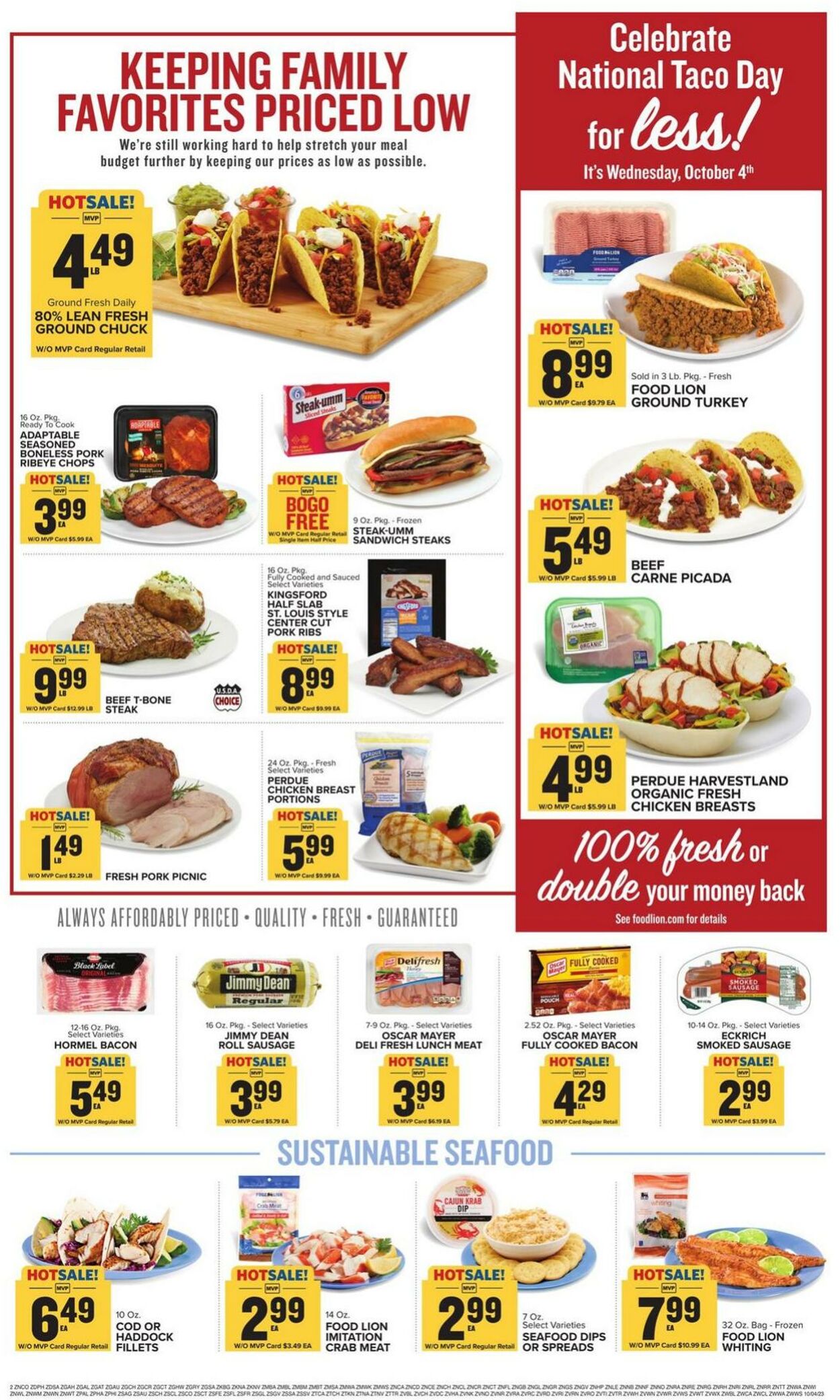 Catalogue Food Lion from 10/04/2023