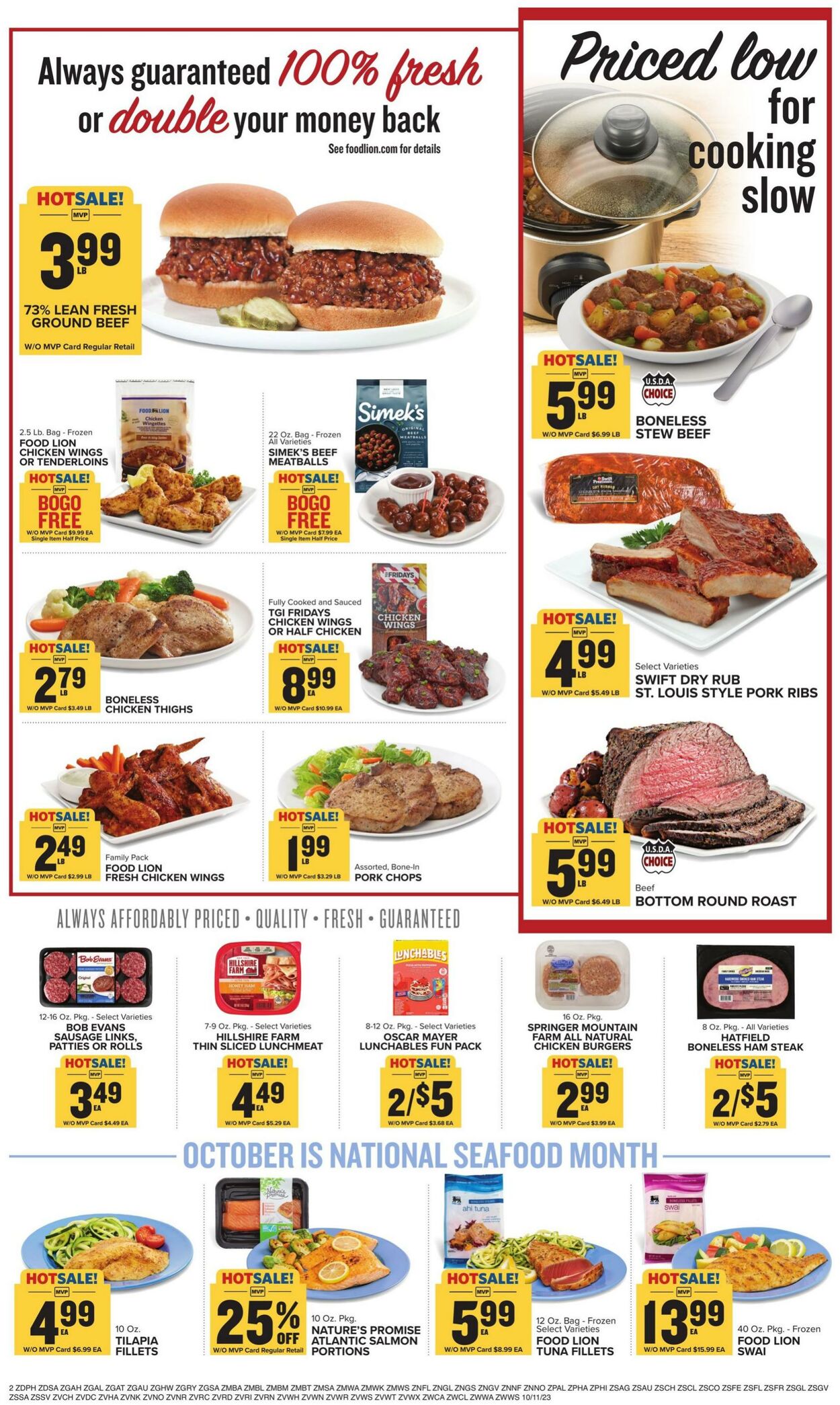 Catalogue Food Lion from 10/11/2023