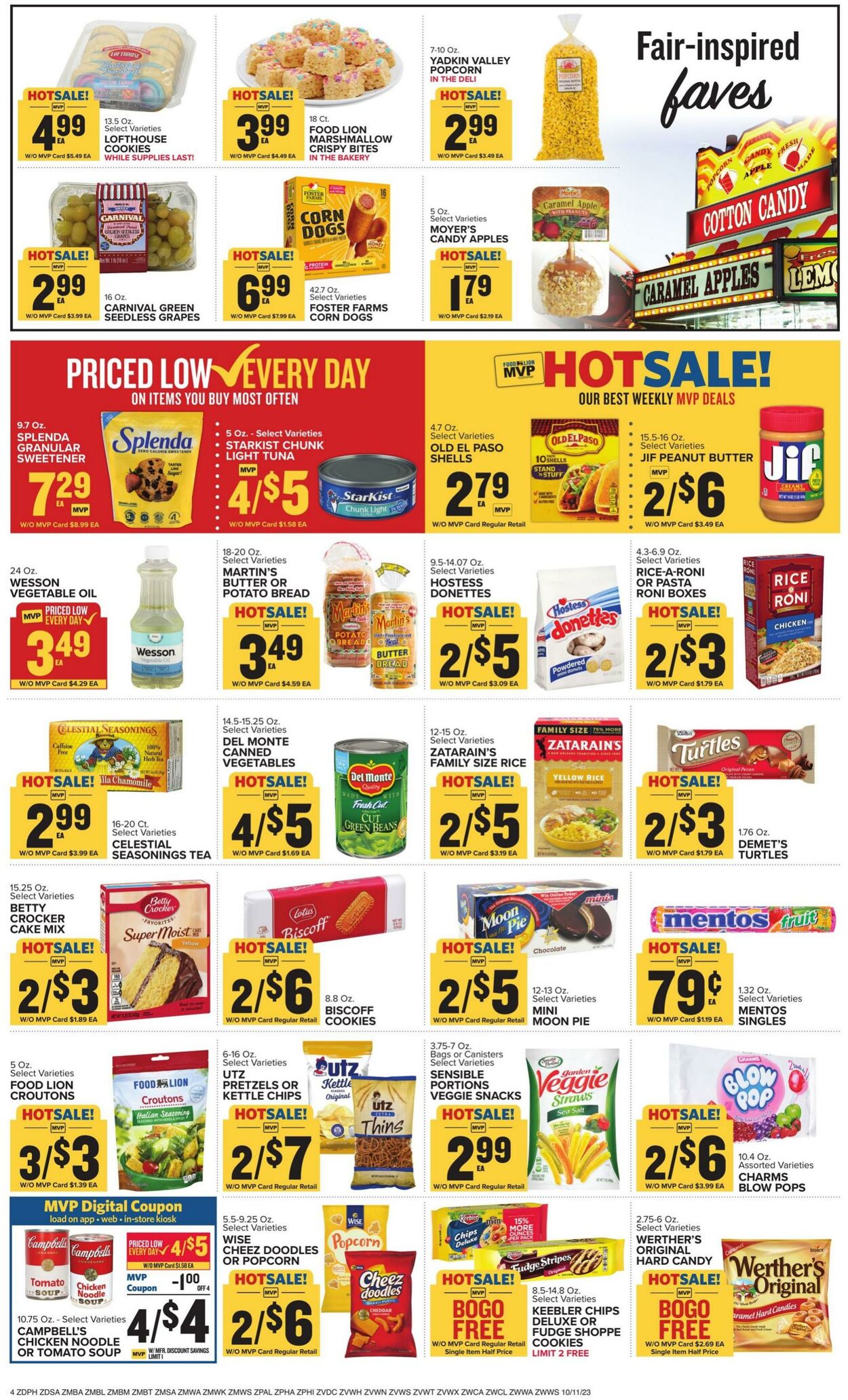 Catalogue Food Lion from 10/11/2023