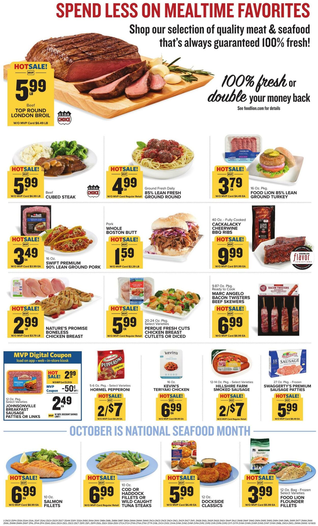 Catalogue Food Lion from 10/18/2023