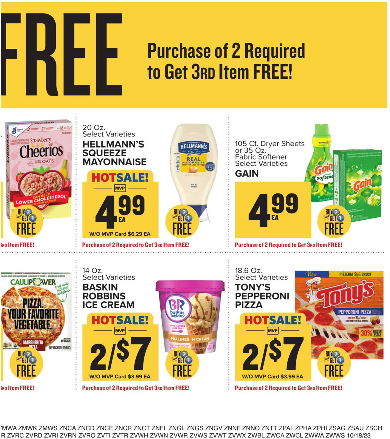 Catalogue Food Lion from 10/18/2023