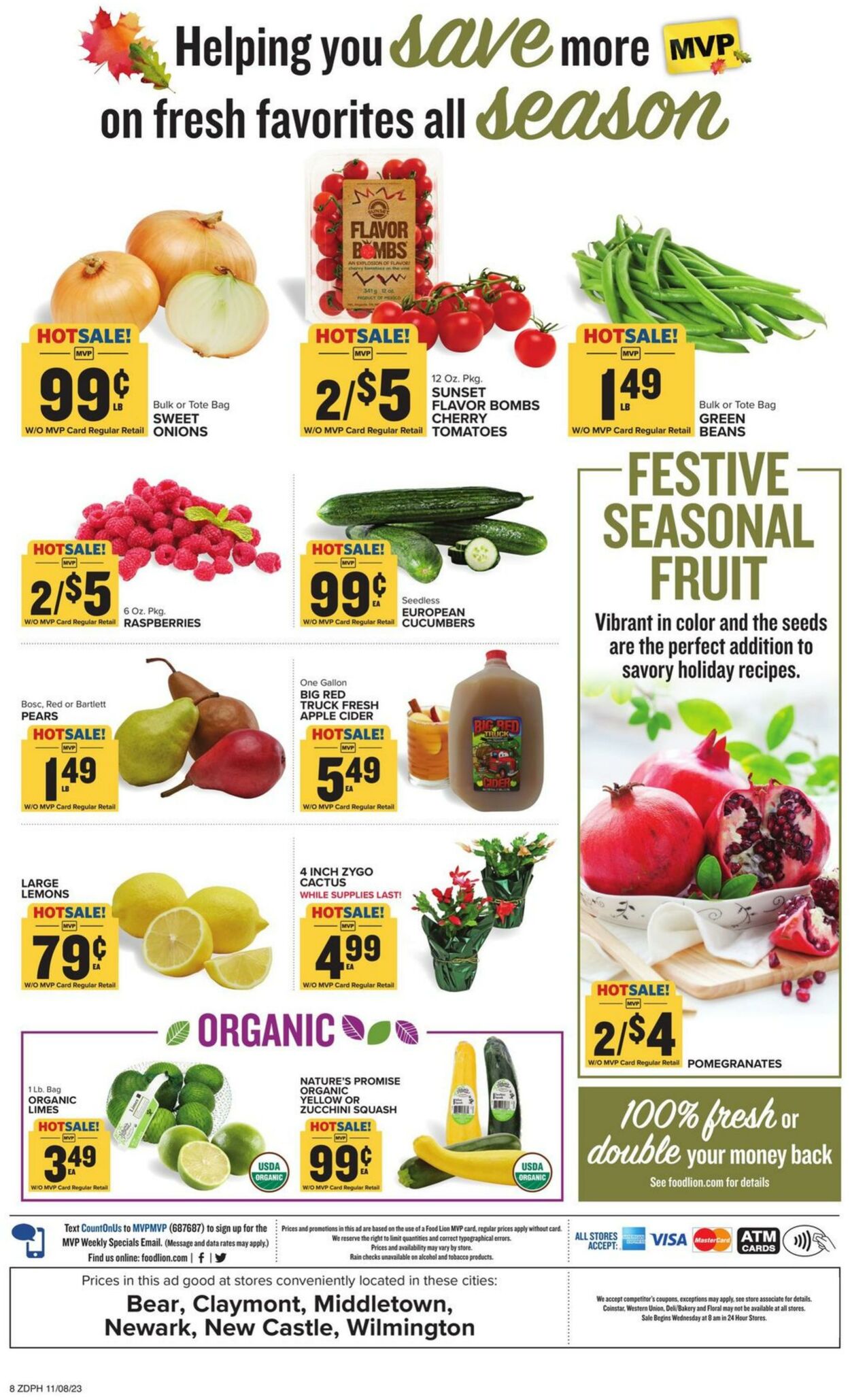Catalogue Food Lion from 11/08/2023