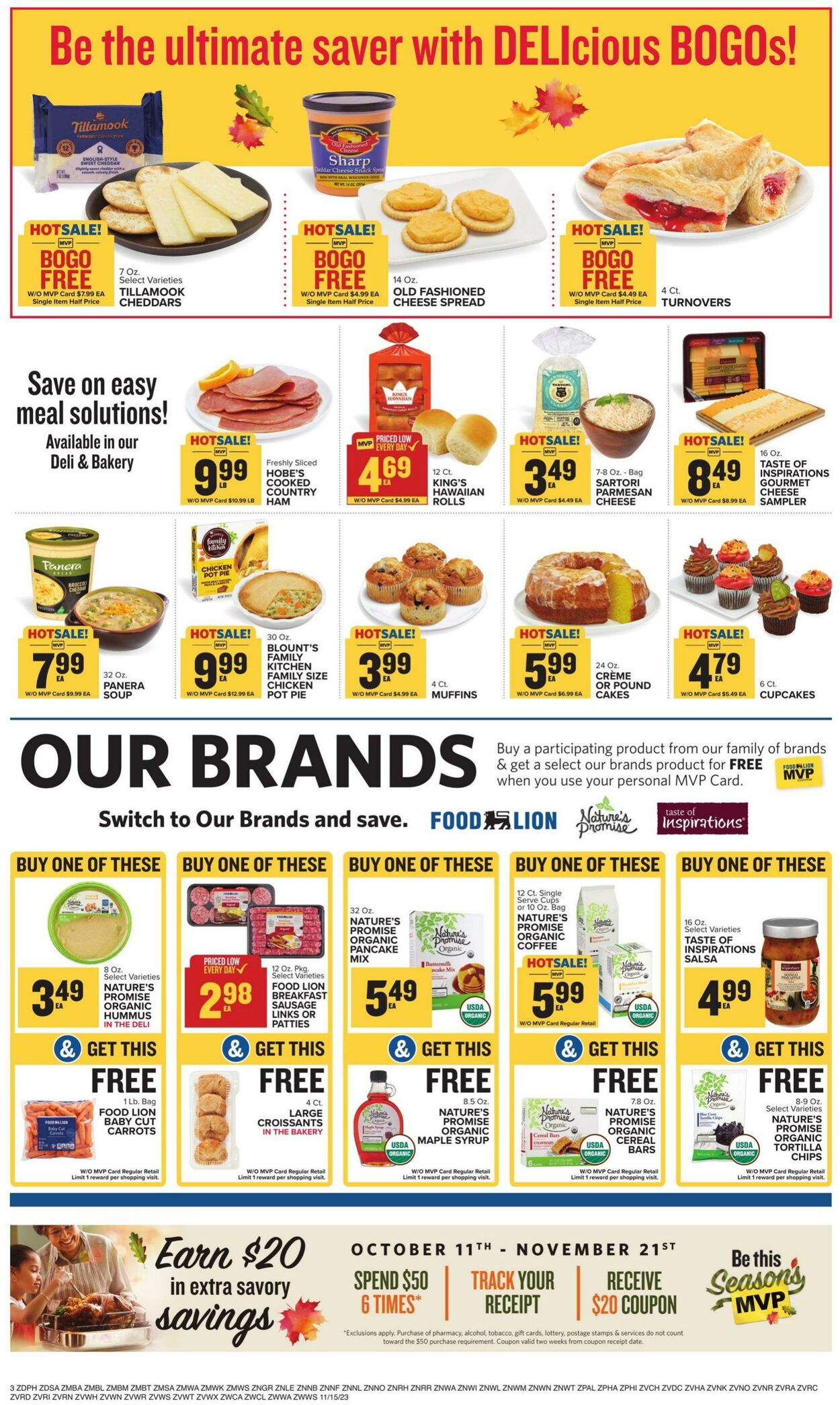 Catalogue Food Lion from 11/15/2023