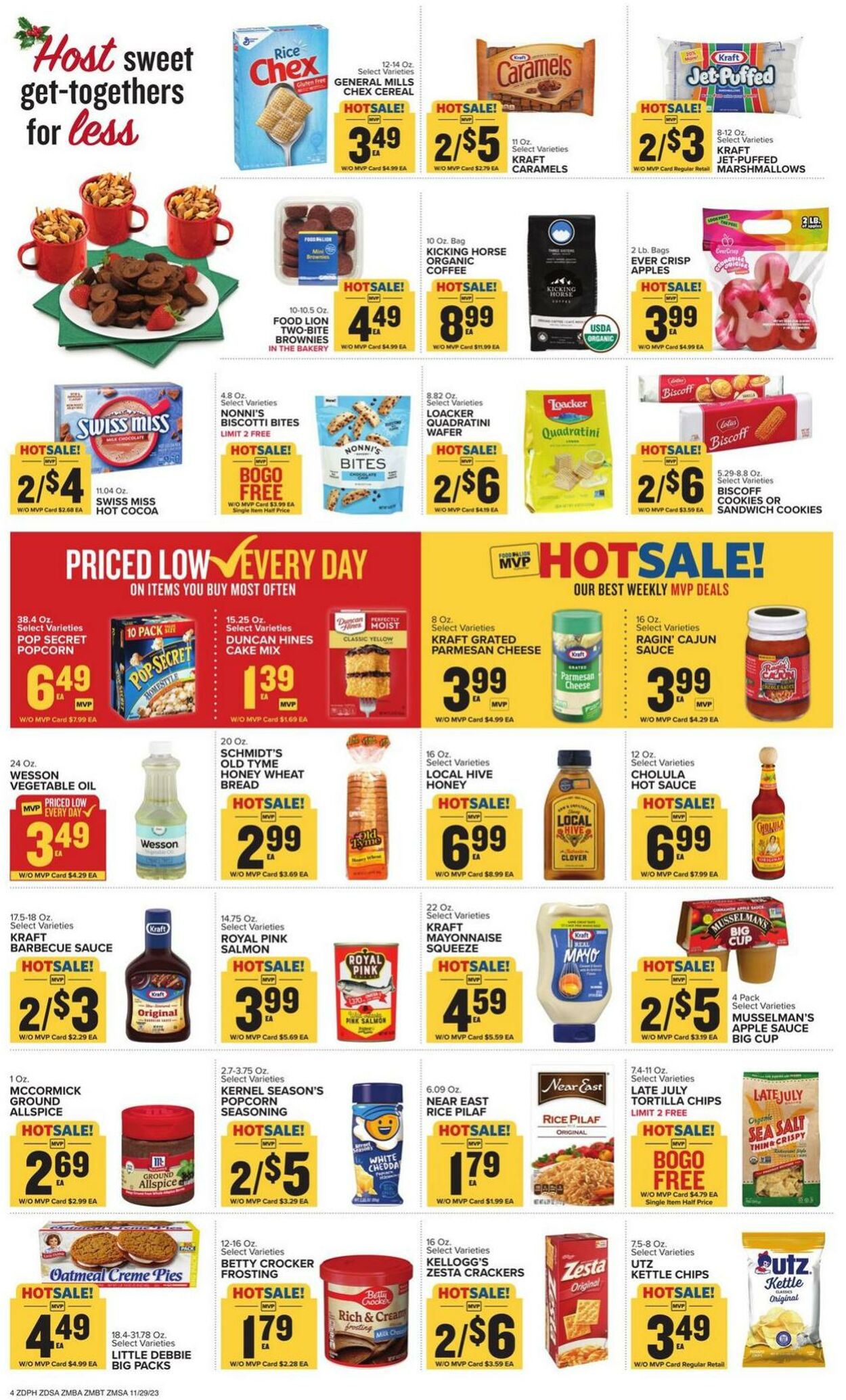 Catalogue Food Lion from 11/29/2023