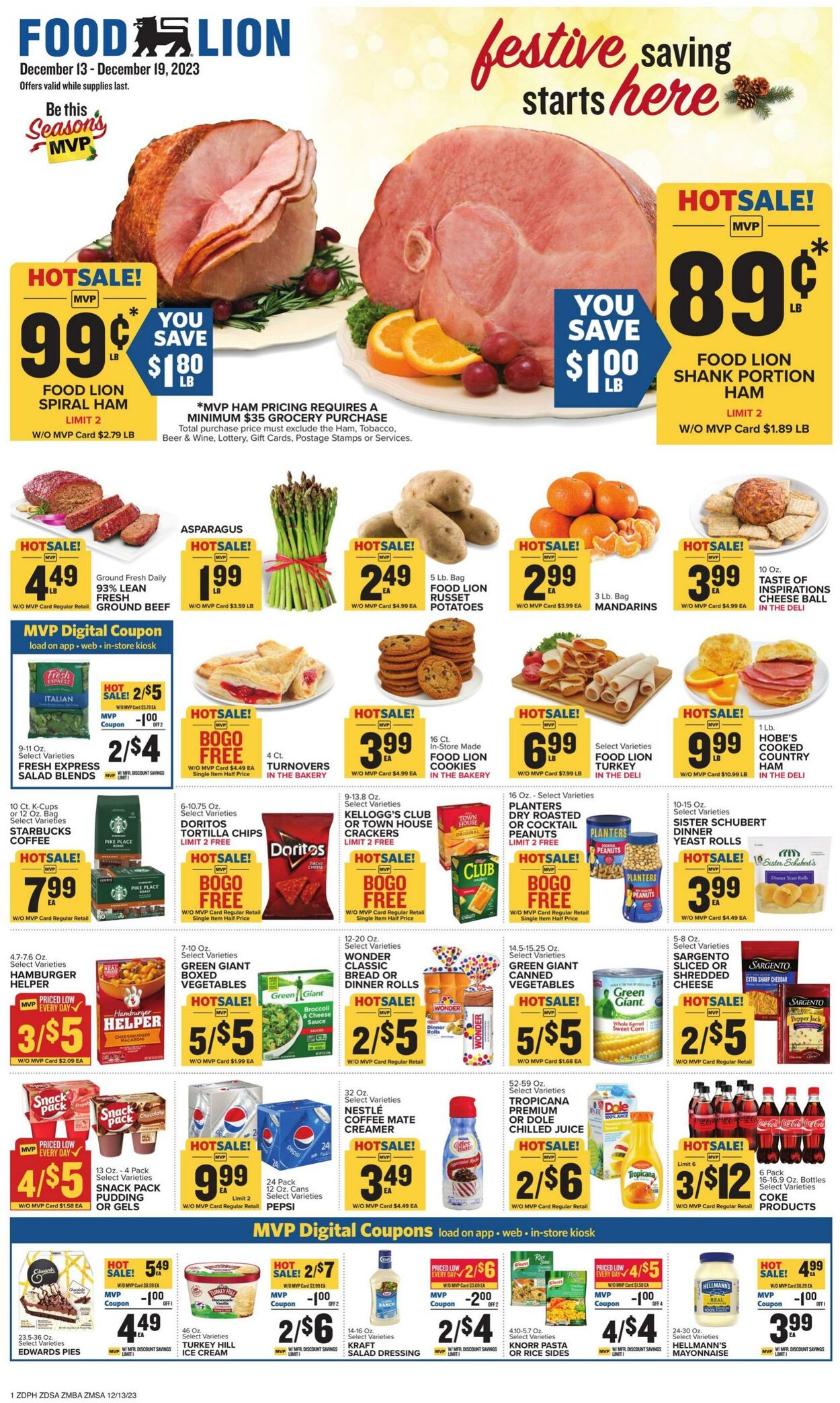 Catalogue Food Lion from 12/13/2023