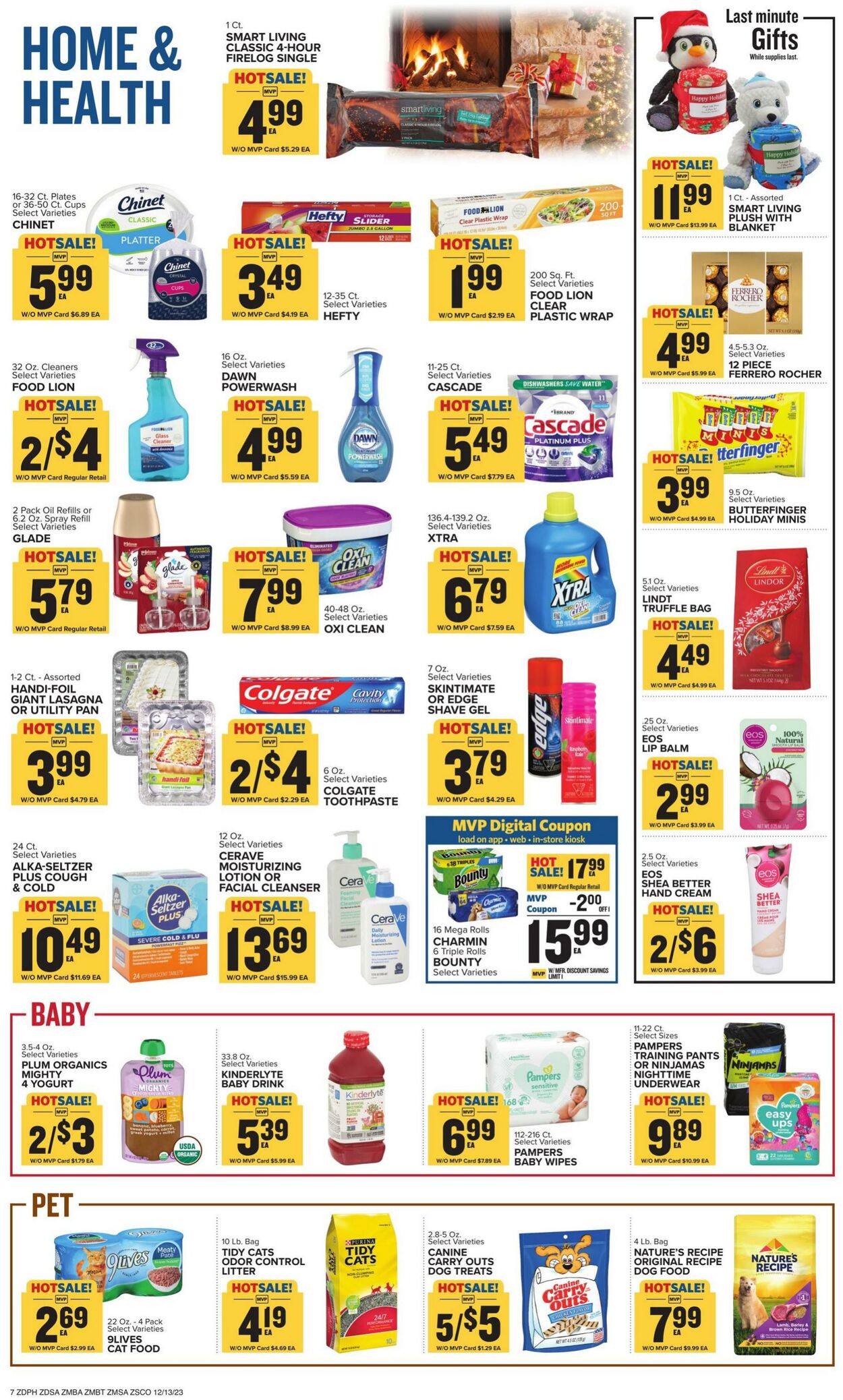 Catalogue Food Lion from 12/13/2023