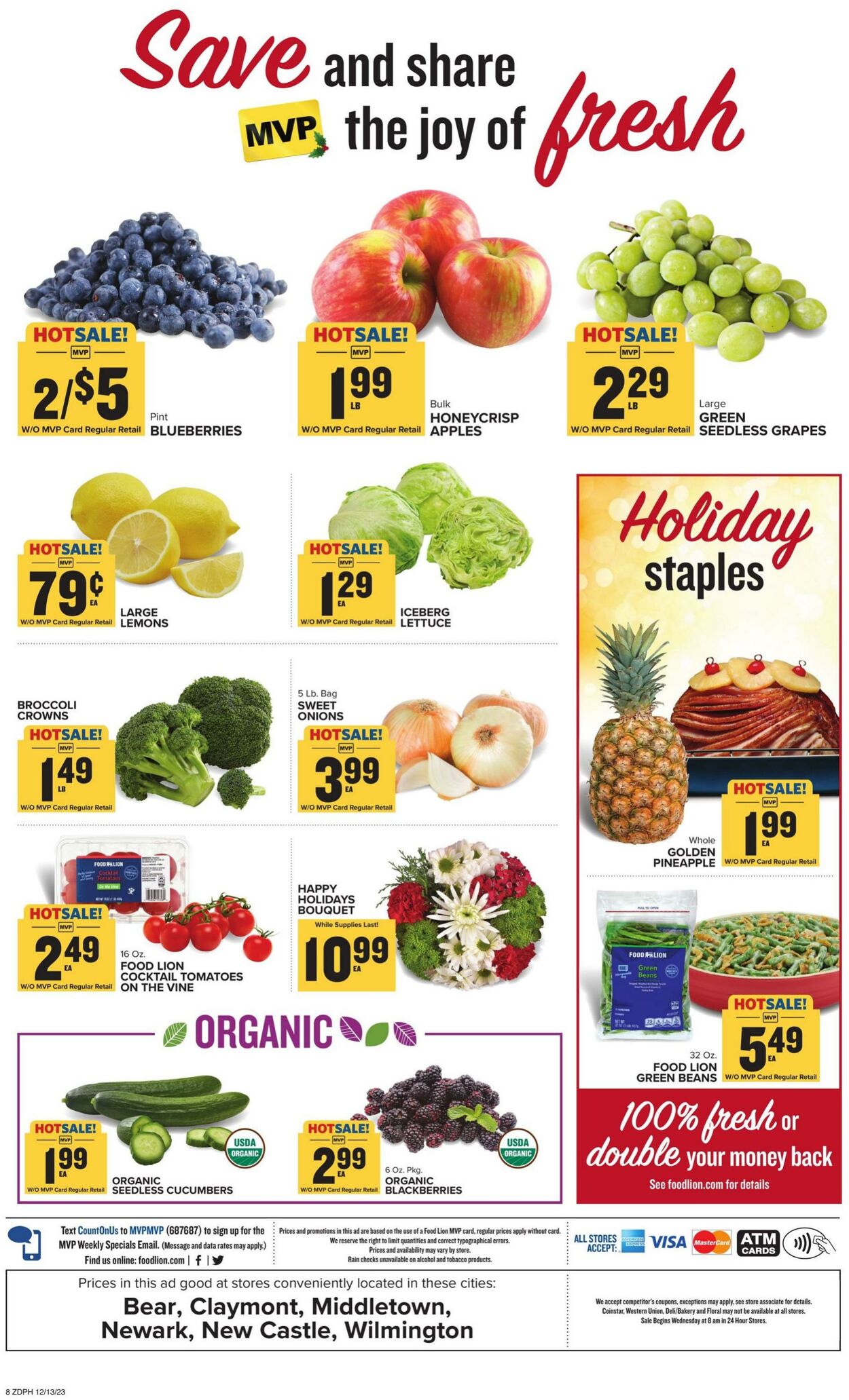 Catalogue Food Lion from 12/13/2023