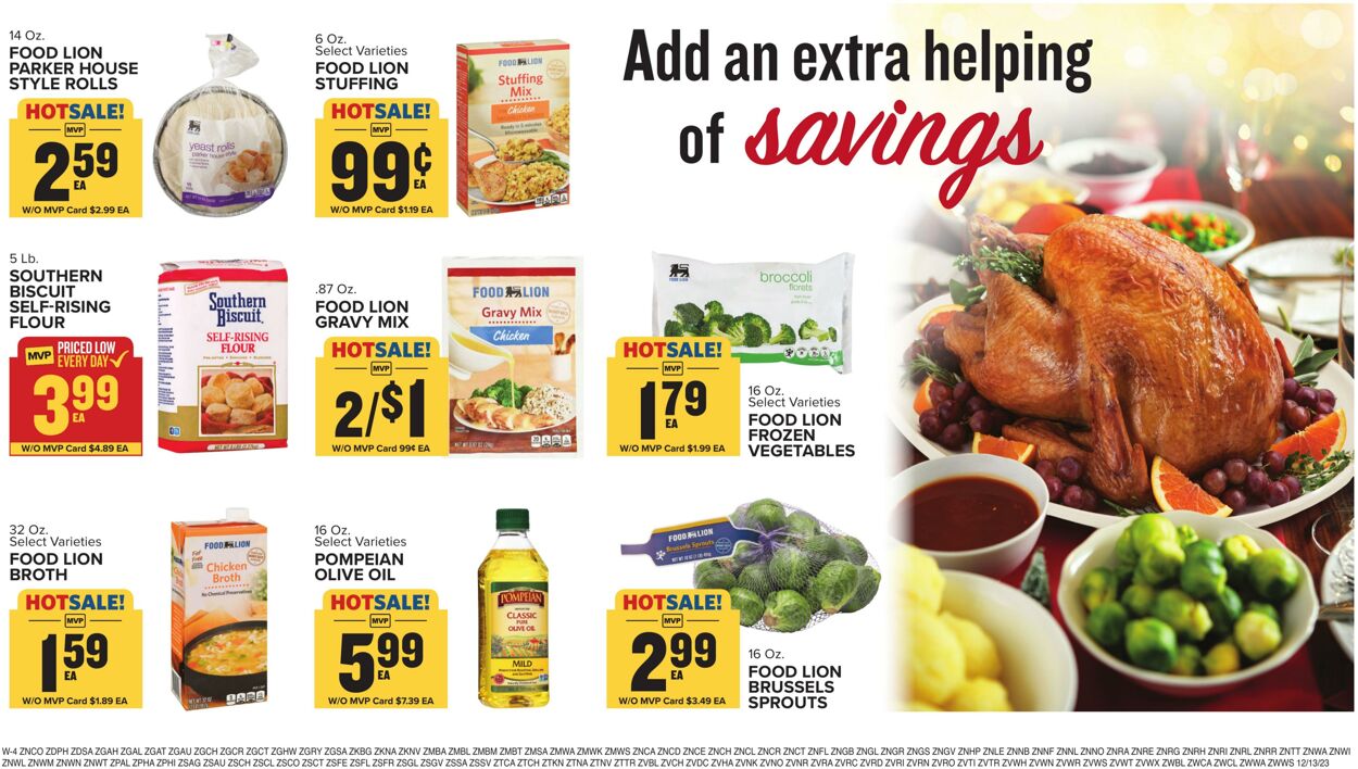 Catalogue Food Lion from 12/13/2023