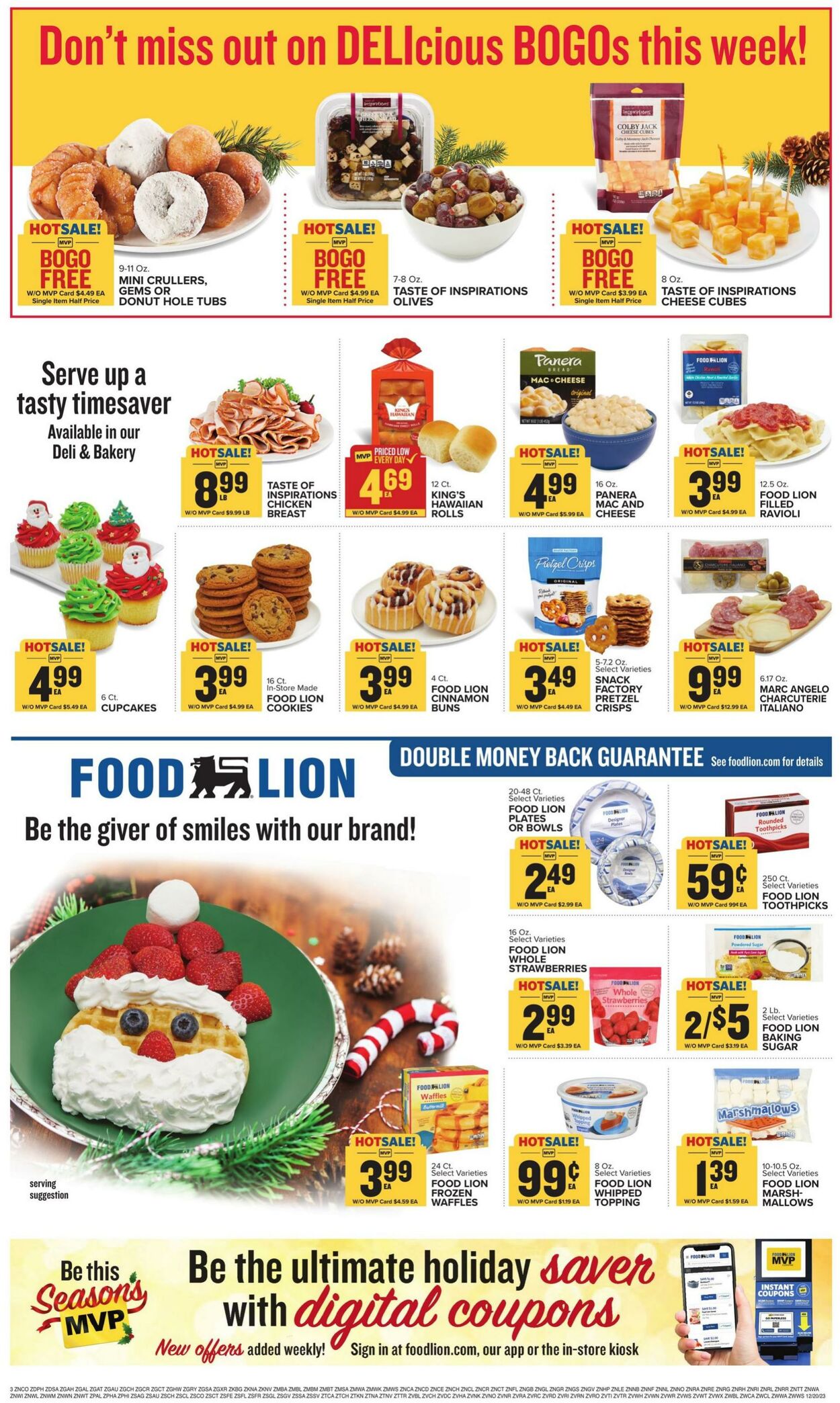 Catalogue Food Lion from 12/20/2023