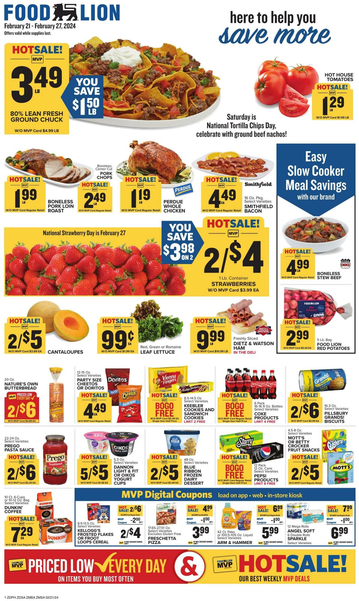 Catalogue Food Lion from 02/21/2024